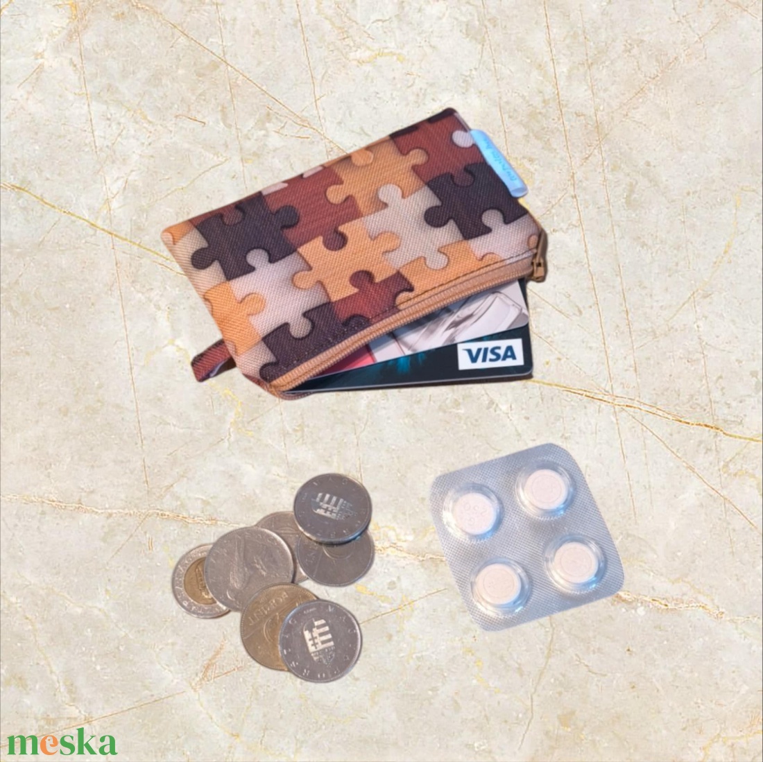 Bankkártyatartó barna puzzles - táska & tok - pénztárca & más tok - kártyatartó & irattartó - Meska.hu Bankkártyatartó barna puzzles - táska & tok - pénztárca & más tok - kártyatartó & irattartó - Meska.hu