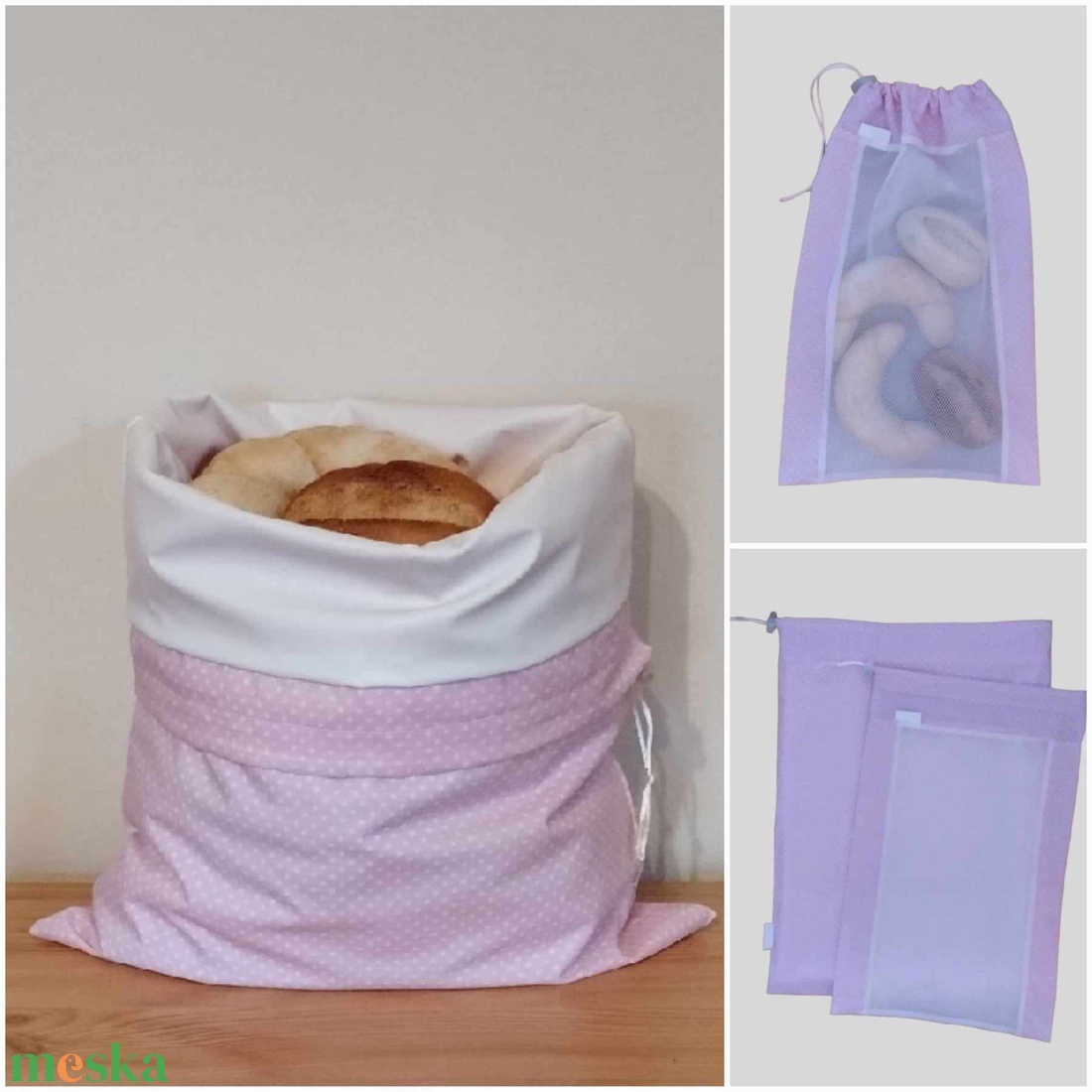 Frissentartó kenyeres zsák+bevásárló zsák rózsaszín pöttyös - táska & tok - bevásárlás & shopper táska - kenyeres zsák - Meska.hu Frissentartó kenyeres zsák+bevásárló zsák rózsaszín pöttyös - táska & tok - bevásárlás & shopper táska - kenyeres zsák - Meska.hu