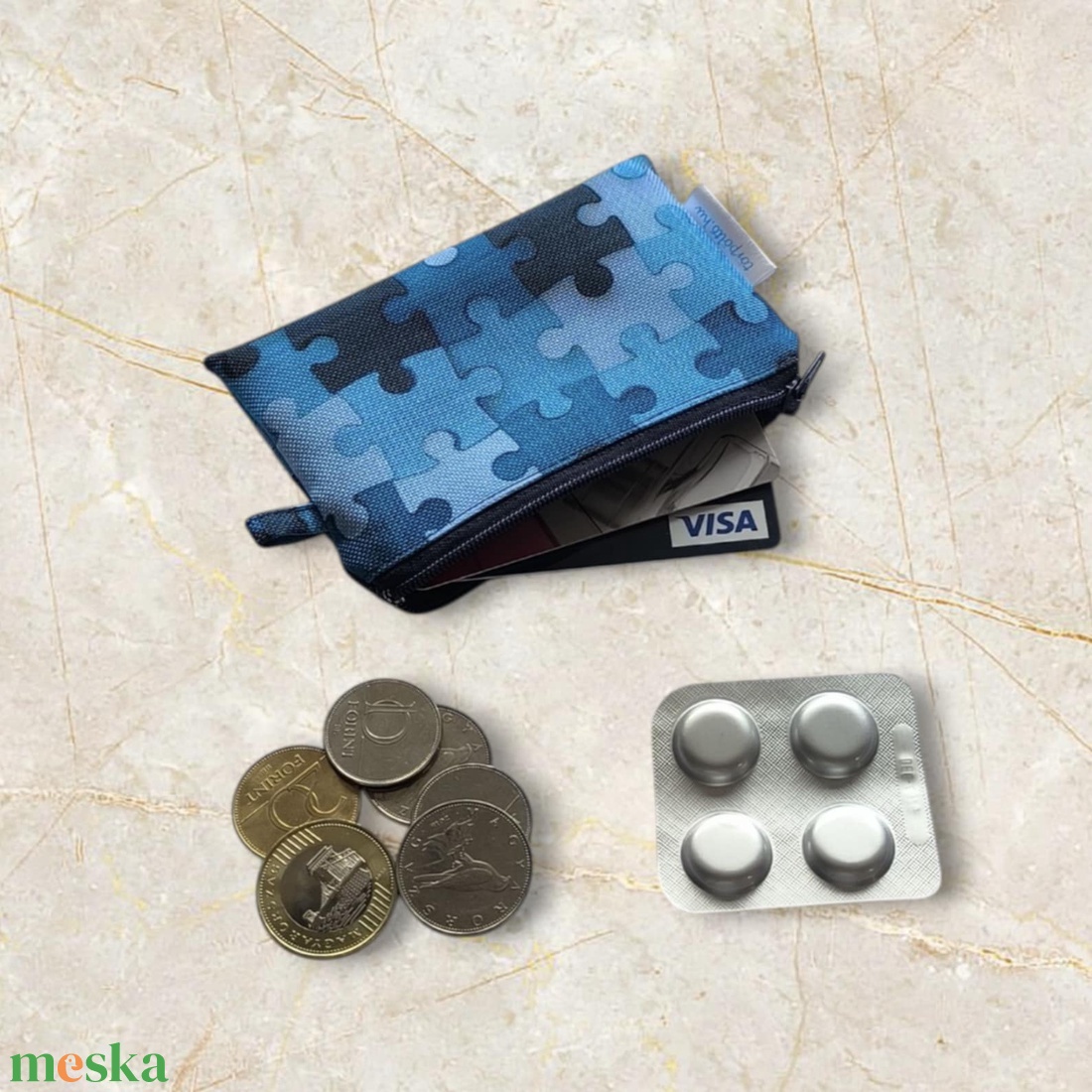 Bankkártyatartó kék puzzles - táska & tok - pénztárca & más tok - kártyatartó & irattartó - Meska.hu Bankkártyatartó kék puzzles - táska & tok - pénztárca & más tok - kártyatartó & irattartó - Meska.hu