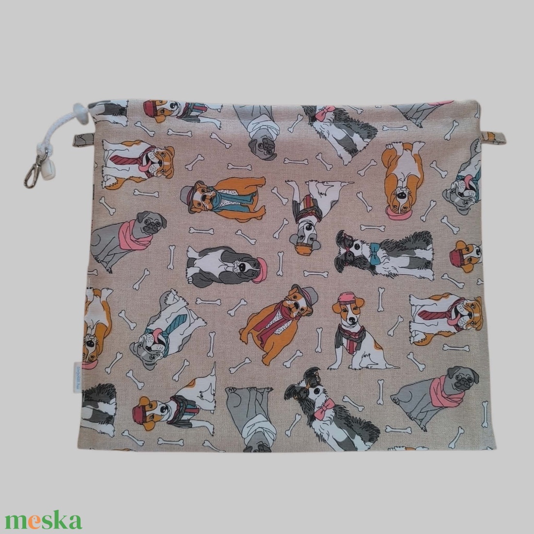Aqua-zsák bohém kutyás - táska & tok - edzőtáskák - sporttáska - Meska.hu