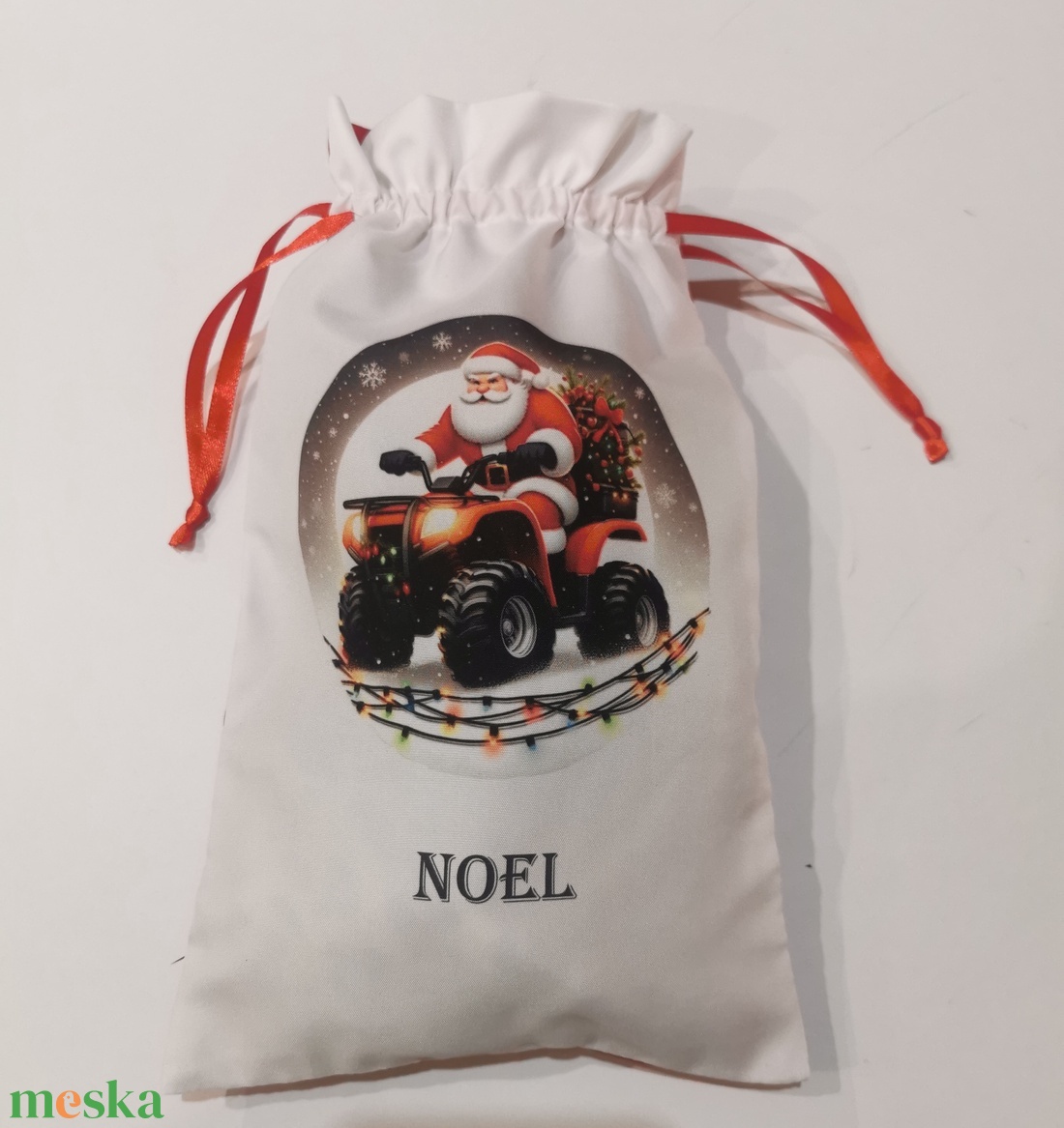 Névre szóló Mikulászsák - karácsony - mikulás - mikulás zsák - Meska.hu