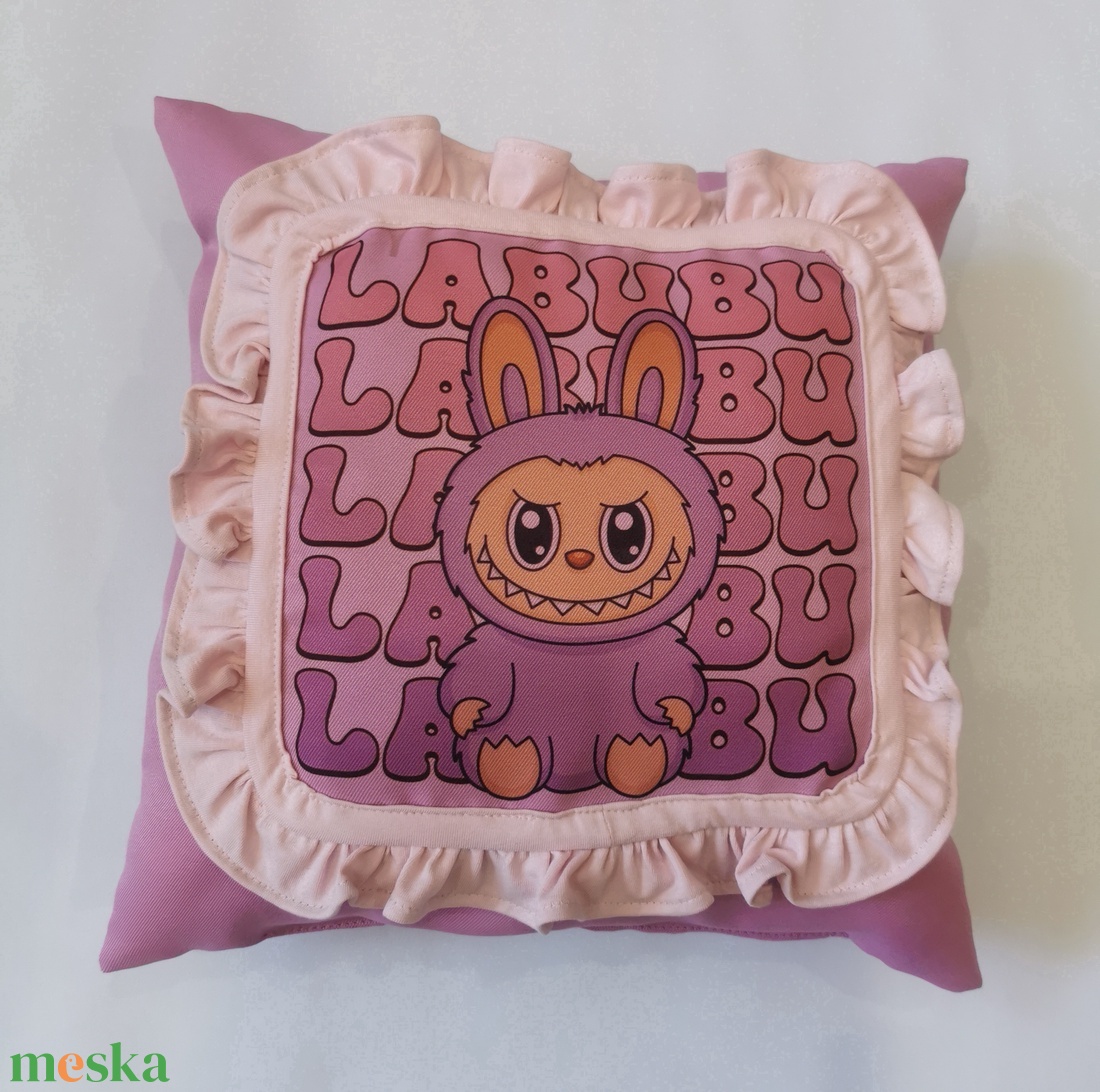 Fodros LABUBUS Párna - játék & sport - ovis felszerelés - ovis párna, kispárna - Meska.hu