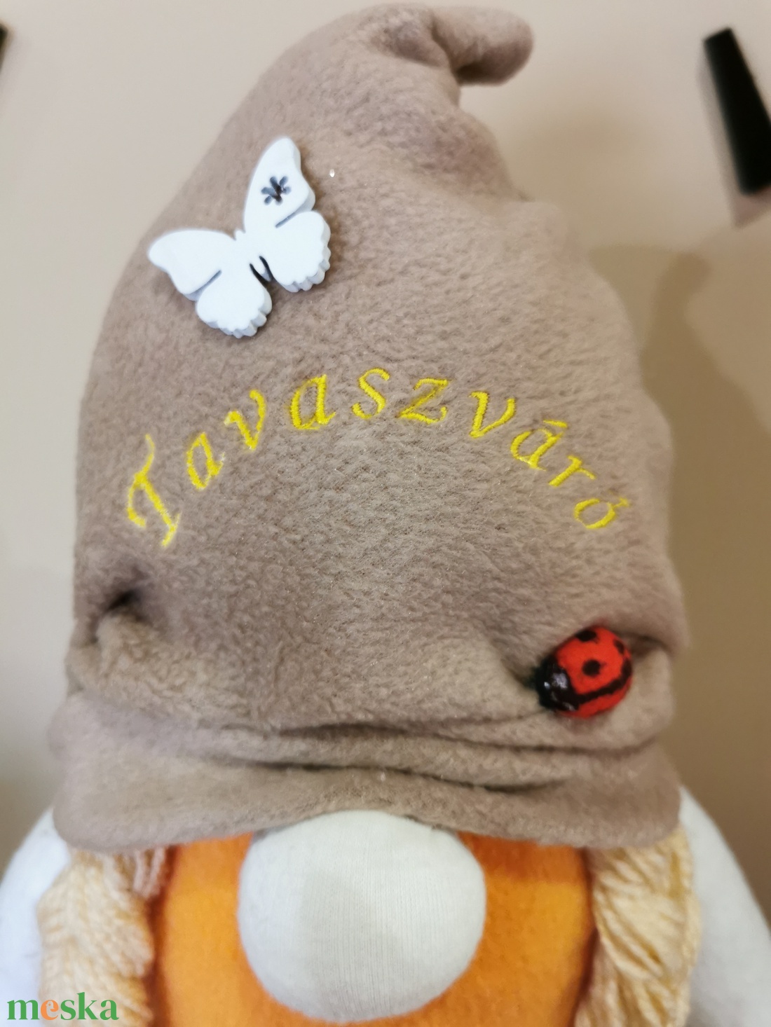 Tavaszváró Manó( Lány ) - otthon & életmód - dekoráció - manók - Meska.hu