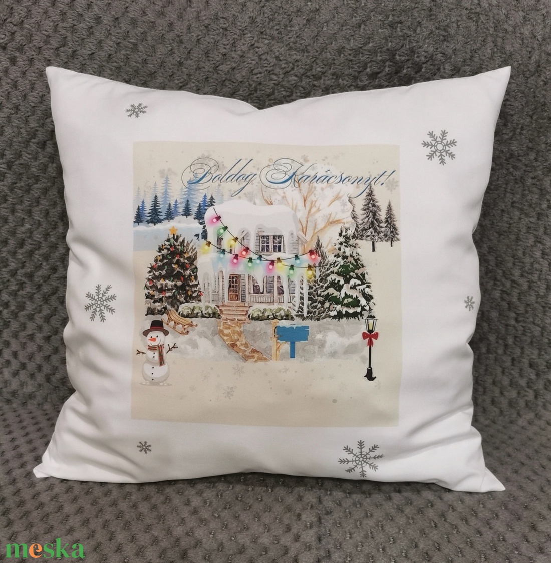 Karácsonyi párna  - otthon & életmód - lakástextil - párna & párnahuzat - díszpárna szett  - Meska.hu