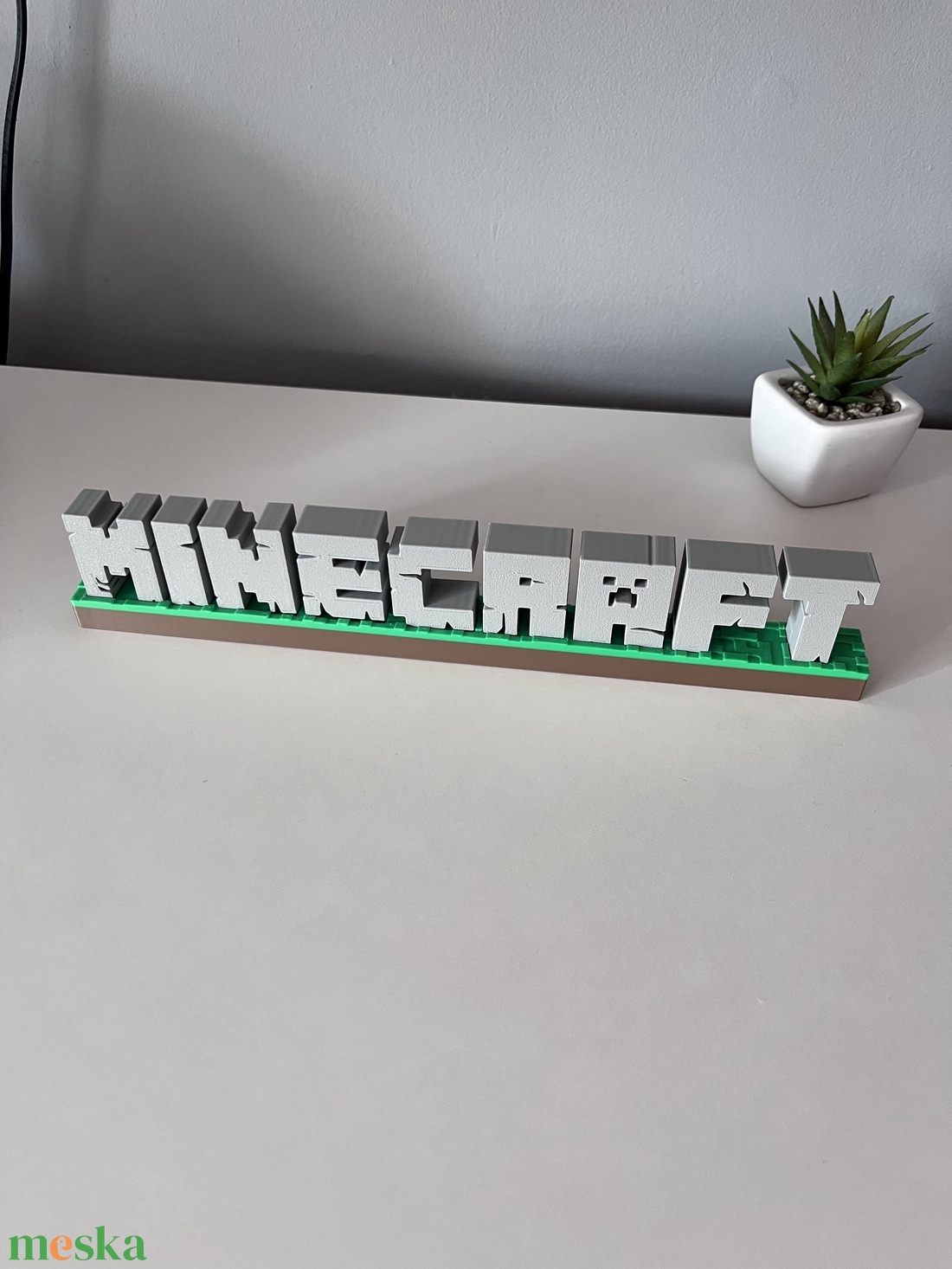 Minecraft - Asztali dekoráció - otthon & életmód - dekoráció - asztal és polc dekoráció - asztaldísz - Meska.hu