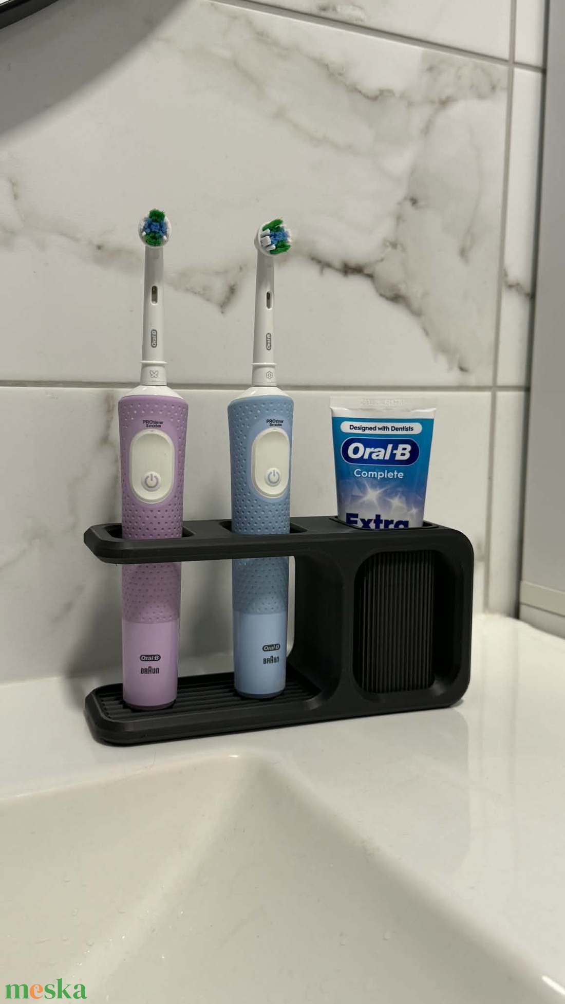 3D nyomtatott fogkefetartó több színben és méretben - otthon & életmód - fürdőszoba - fogkefetartó - Meska.hu