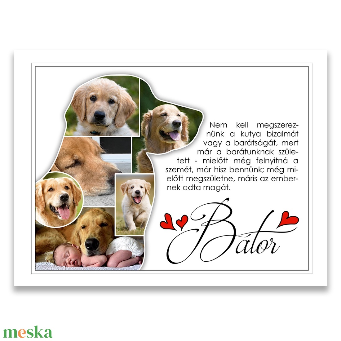Fotókollázs labrador/golden retriver sziluettel/2 - művészet - kollázs - Meska.hu Fotókollázs labrador/golden retriver sziluettel/2 - művészet - kollázs - Meska.hu