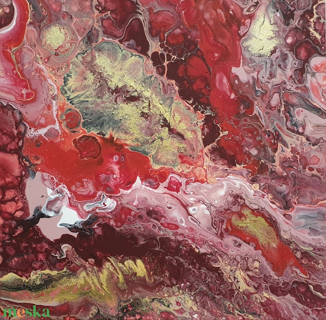 Ritánti Fluid festmény, Carmen  - művészet - festmény - akril - Meska.hu