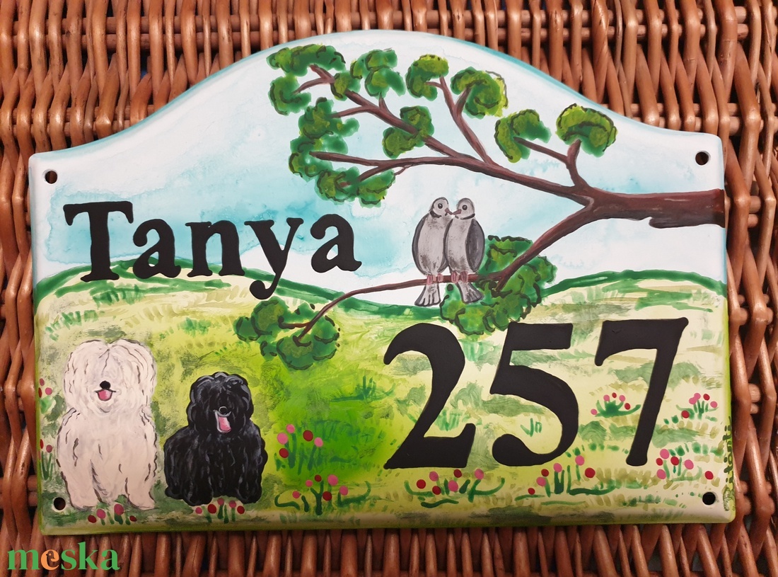Házszám tábla A5 - otthon & életmód - ház & kert - házszám - Meska.hu Házszám tábla A5 - otthon & életmód - ház & kert - házszám - Meska.hu
