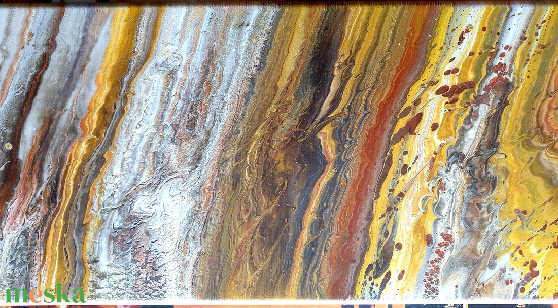 Tigrisszem  - művészet - festmény - akril - Meska.hu