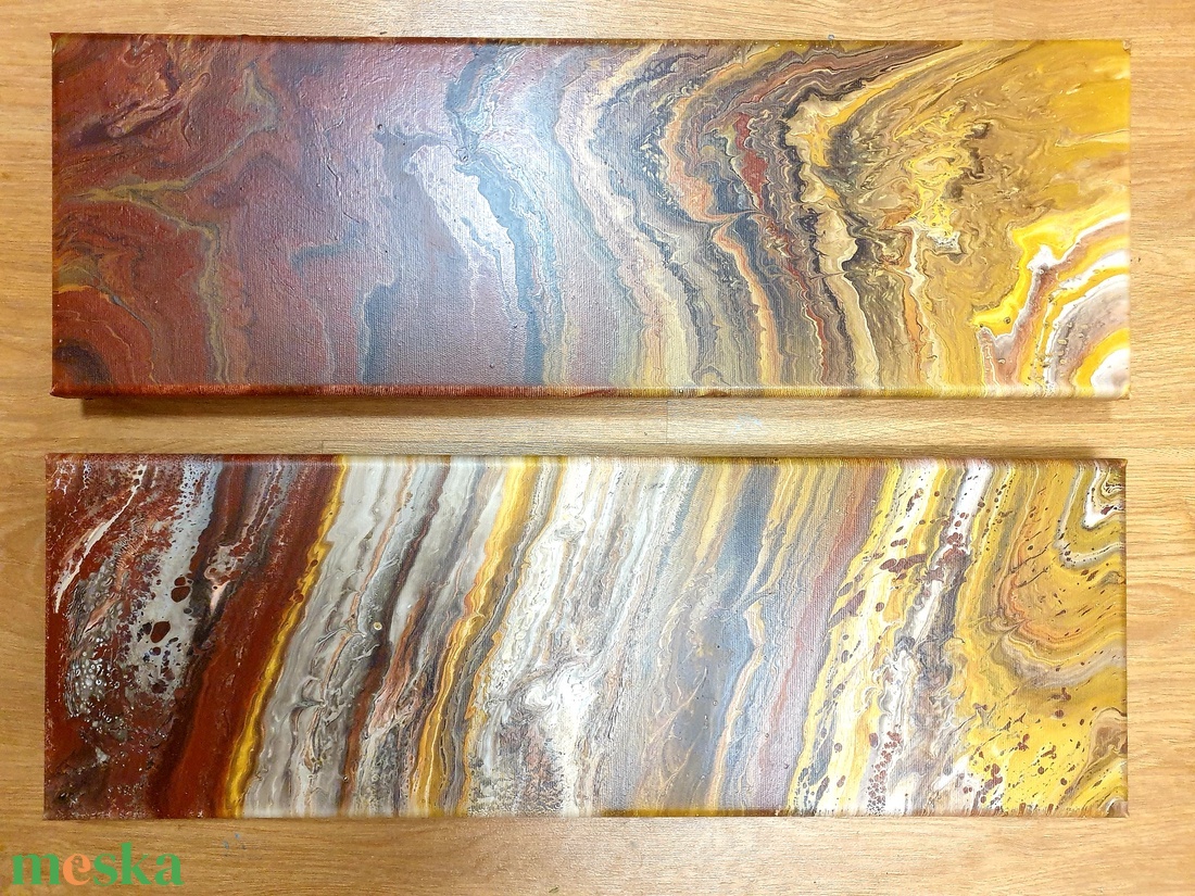 Tigrisszem  - művészet - festmény - akril - Meska.hu