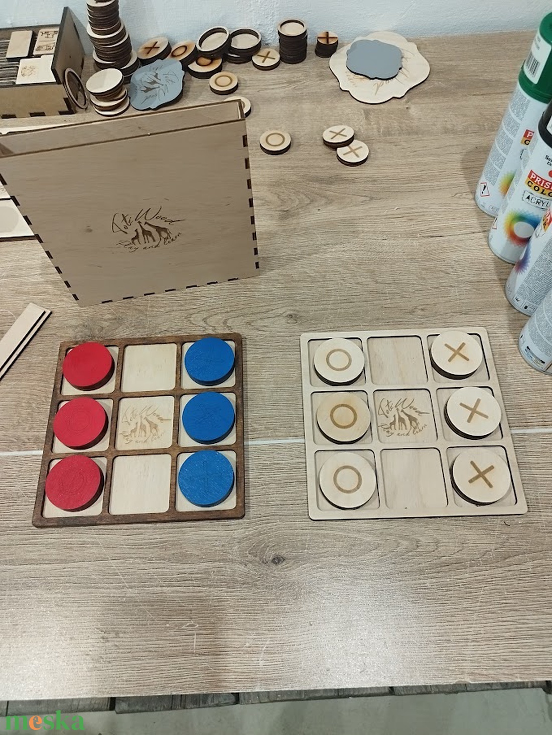 Tic-tac-toe 3 (Amőba) - játék & sport - táblajáték és kártyajáték - társasjátékok - Meska.hu Tic-tac-toe 3 (Amőba) - játék & sport - táblajáték és kártyajáték - társasjátékok - Meska.hu