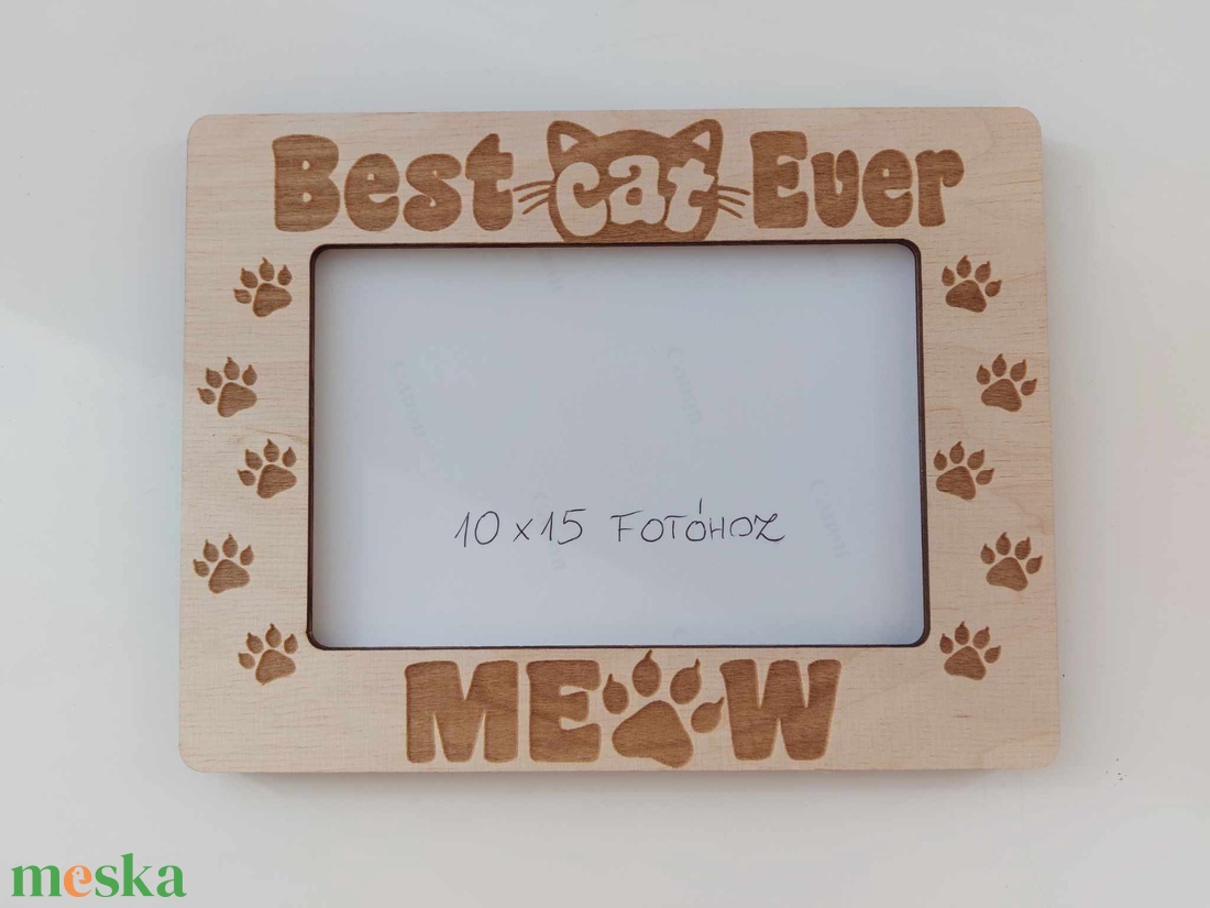 TotiWood cicás képkeret best cat ever álló, 10x15 képhez - otthon & életmód - dekoráció - kép & falikép - képkeret - Meska.hu TotiWood cicás képkeret best cat ever álló, 10x15 képhez - otthon & életmód - dekoráció - kép & falikép - képkeret - Meska.hu
