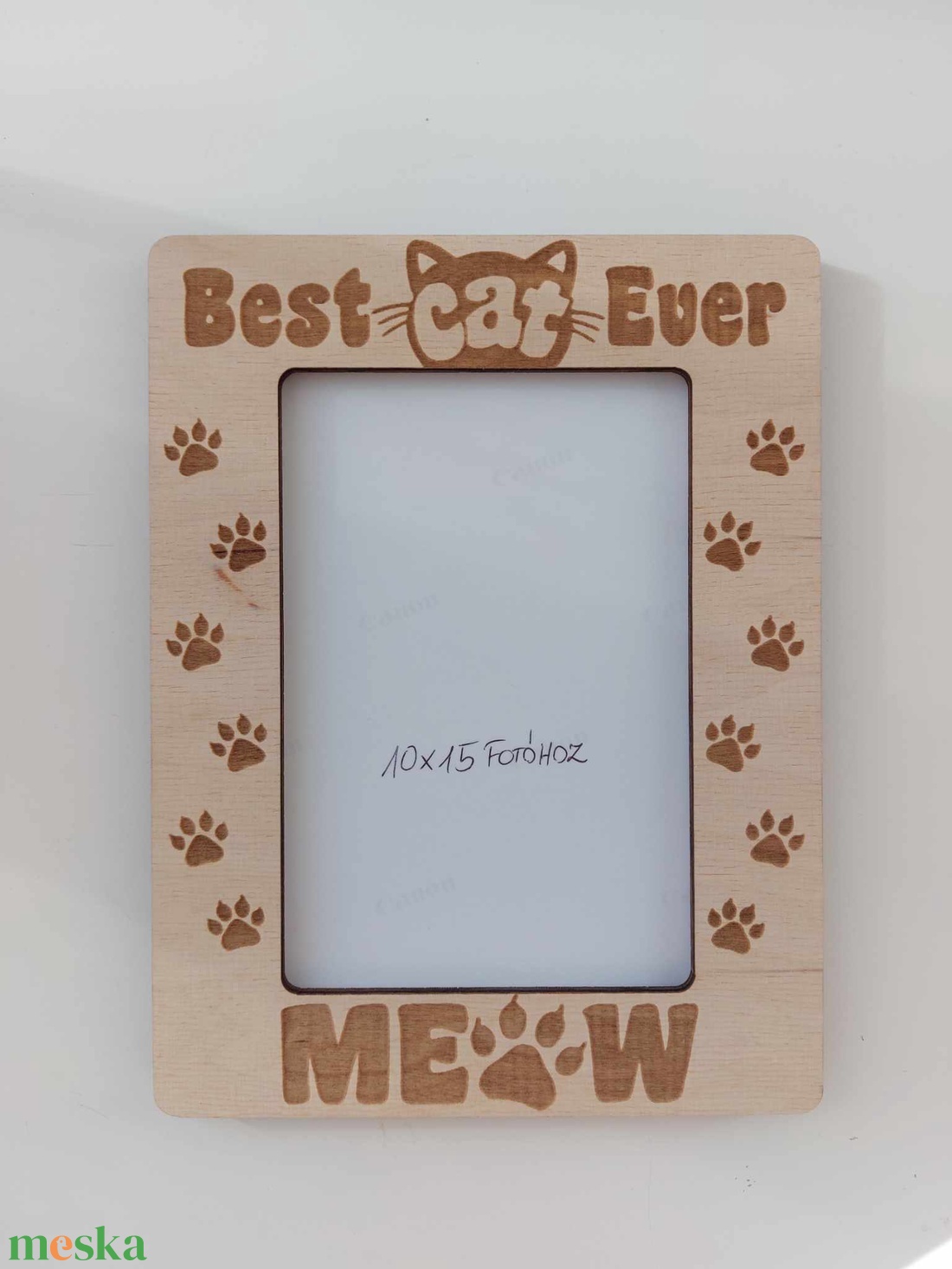 TotiWood cicás képkeret best cat ever álló, 10x15 képhez - otthon & életmód - dekoráció - kép & falikép - képkeret - Meska.hu TotiWood cicás képkeret best cat ever álló, 10x15 képhez - otthon & életmód - dekoráció - kép & falikép - képkeret - Meska.hu