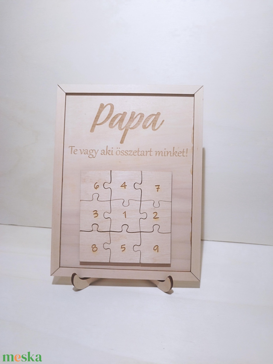 Papa te vagy, aki összetart minket - otthon & életmód - dekoráció - asztal és polc dekoráció - asztaldísz - Meska.hu Papa te vagy, aki összetart minket - otthon & életmód - dekoráció - asztal és polc dekoráció - asztaldísz - Meska.hu