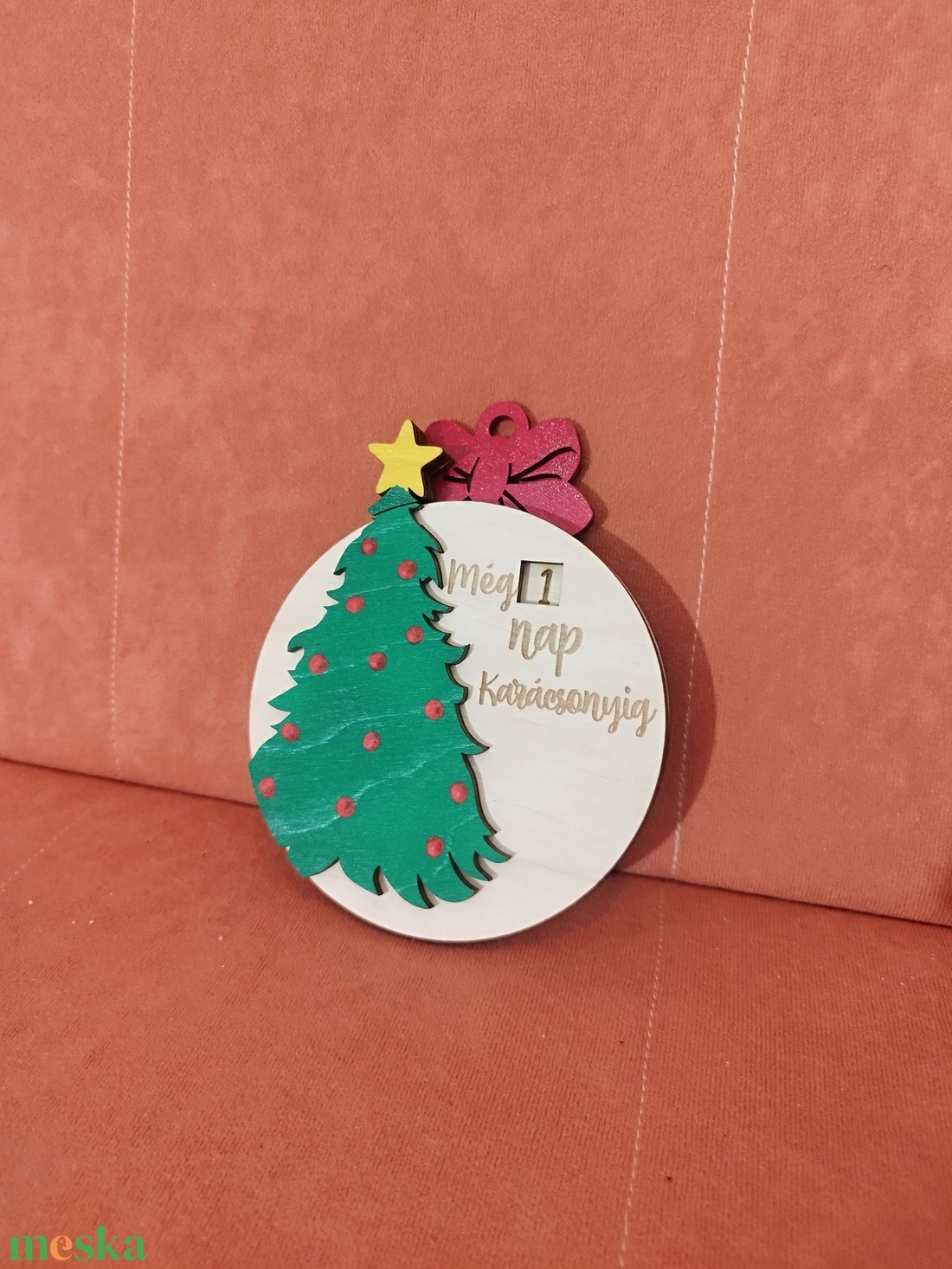 Adventi visszaszámláló - karácsony - karácsonyi lakásdekoráció - karácsonyfadíszek - Meska.hu Adventi visszaszámláló - karácsony - karácsonyi lakásdekoráció - karácsonyfadíszek - Meska.hu