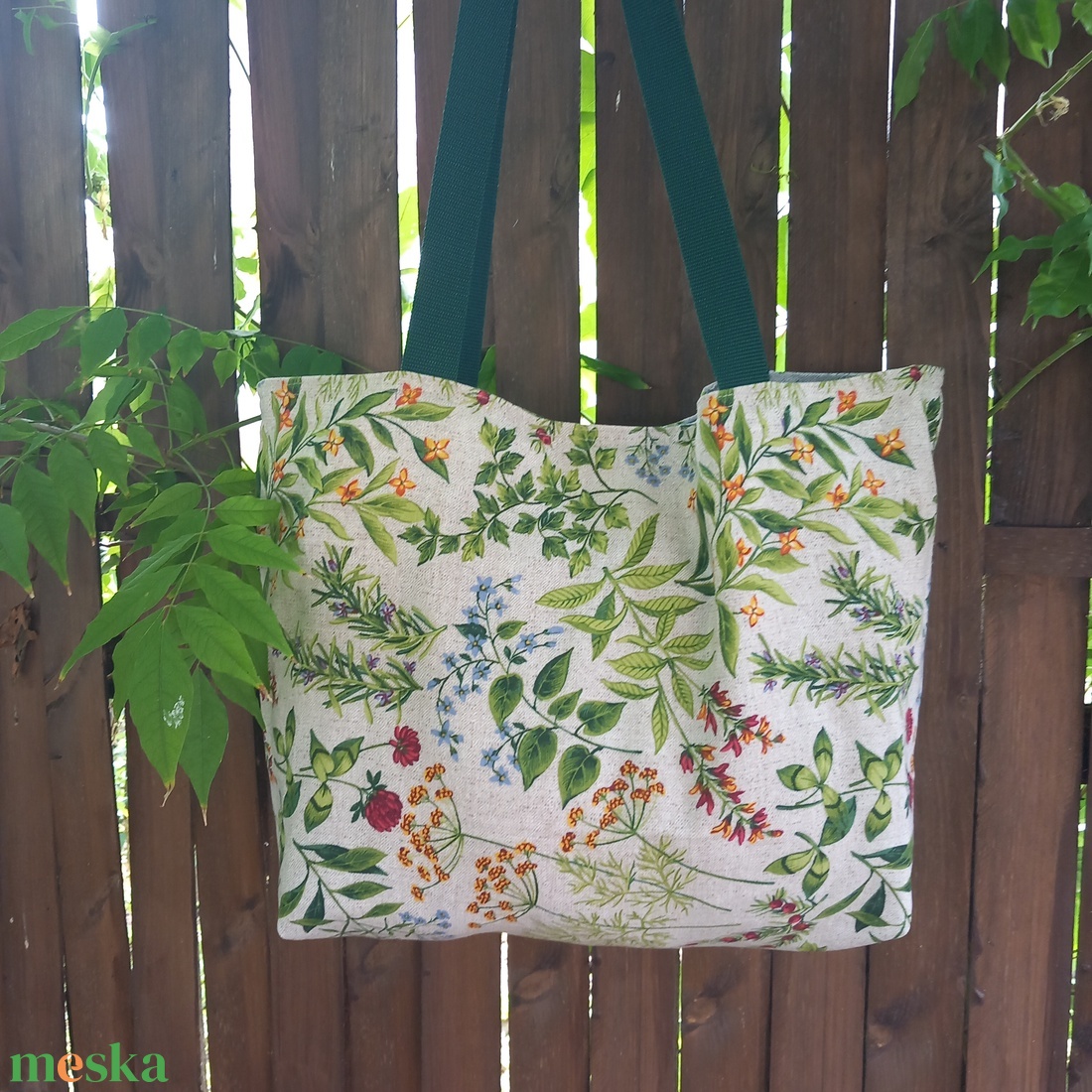 Herbal vászontáska  - táska & tok - kézitáska & válltáska - válltáska - Meska.hu
