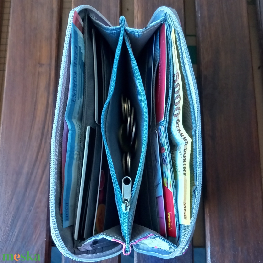 Cicás nagyméretű pénztárca - táska & tok - pénztárca & más tok - pénztárca - női pénztárca - Meska.hu