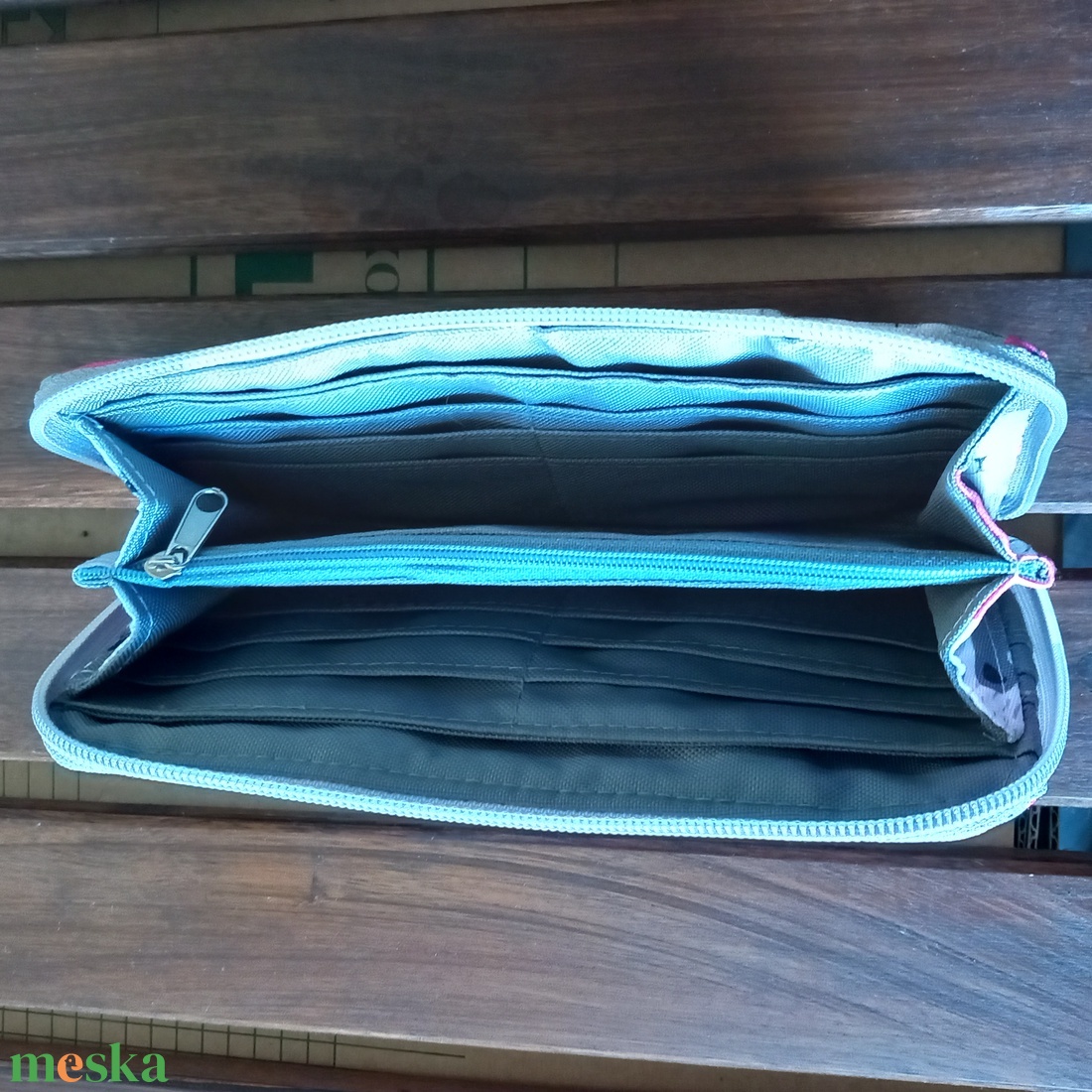 Cicás nagyméretű pénztárca - táska & tok - pénztárca & más tok - pénztárca - női pénztárca - Meska.hu