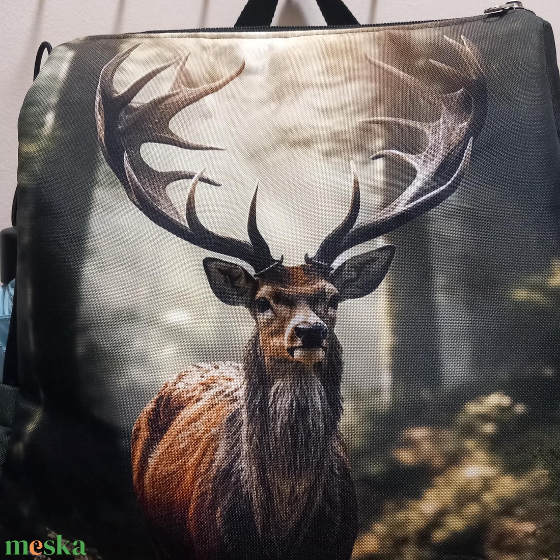 Oscar- szarvasos hátizsák - táska & tok - hátizsák - hátizsák - Meska.hu