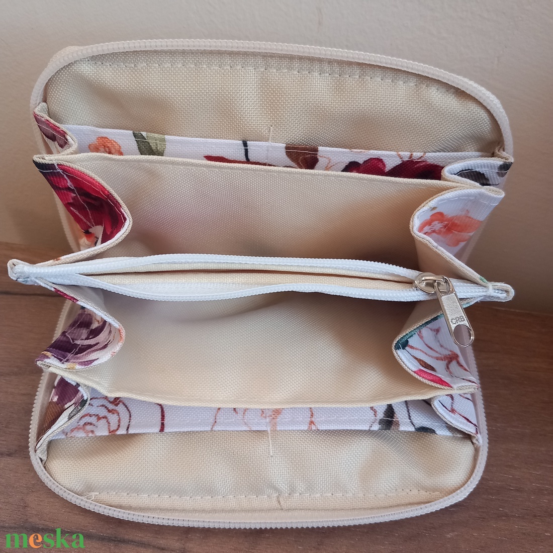 Rose pénztárca - táska & tok - pénztárca & más tok - aprópénztartó - Meska.hu