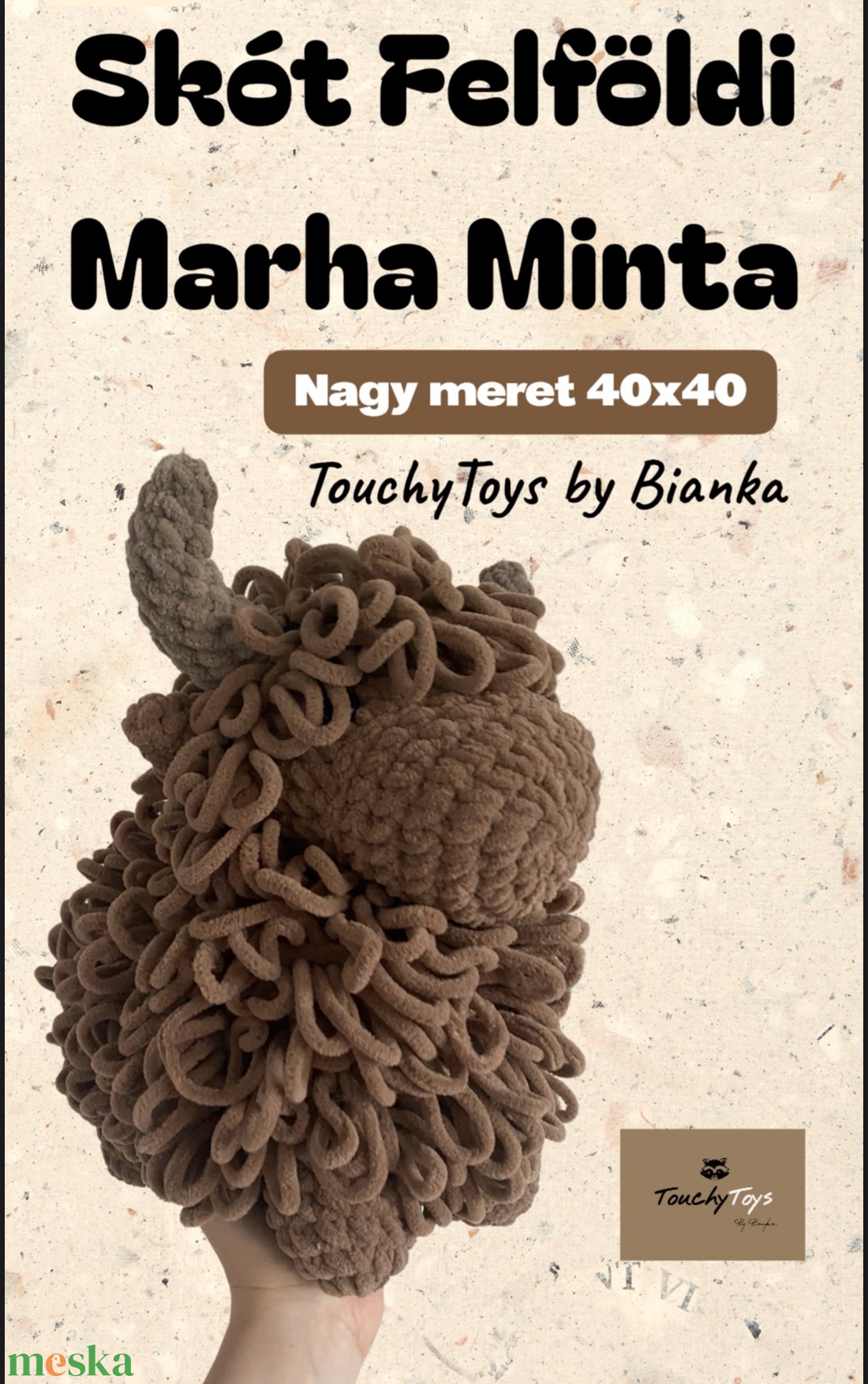 3in1 Skót Felföldi Marha/ Boci 3 méret horgolási mintája - diy (csináld magad) - szabásminta, útmutató - horgolási minta - Meska.hu 3in1 Skót Felföldi Marha/ Boci 3 méret horgolási mintája - diy (csináld magad) - szabásminta, útmutató - horgolási minta - Meska.hu