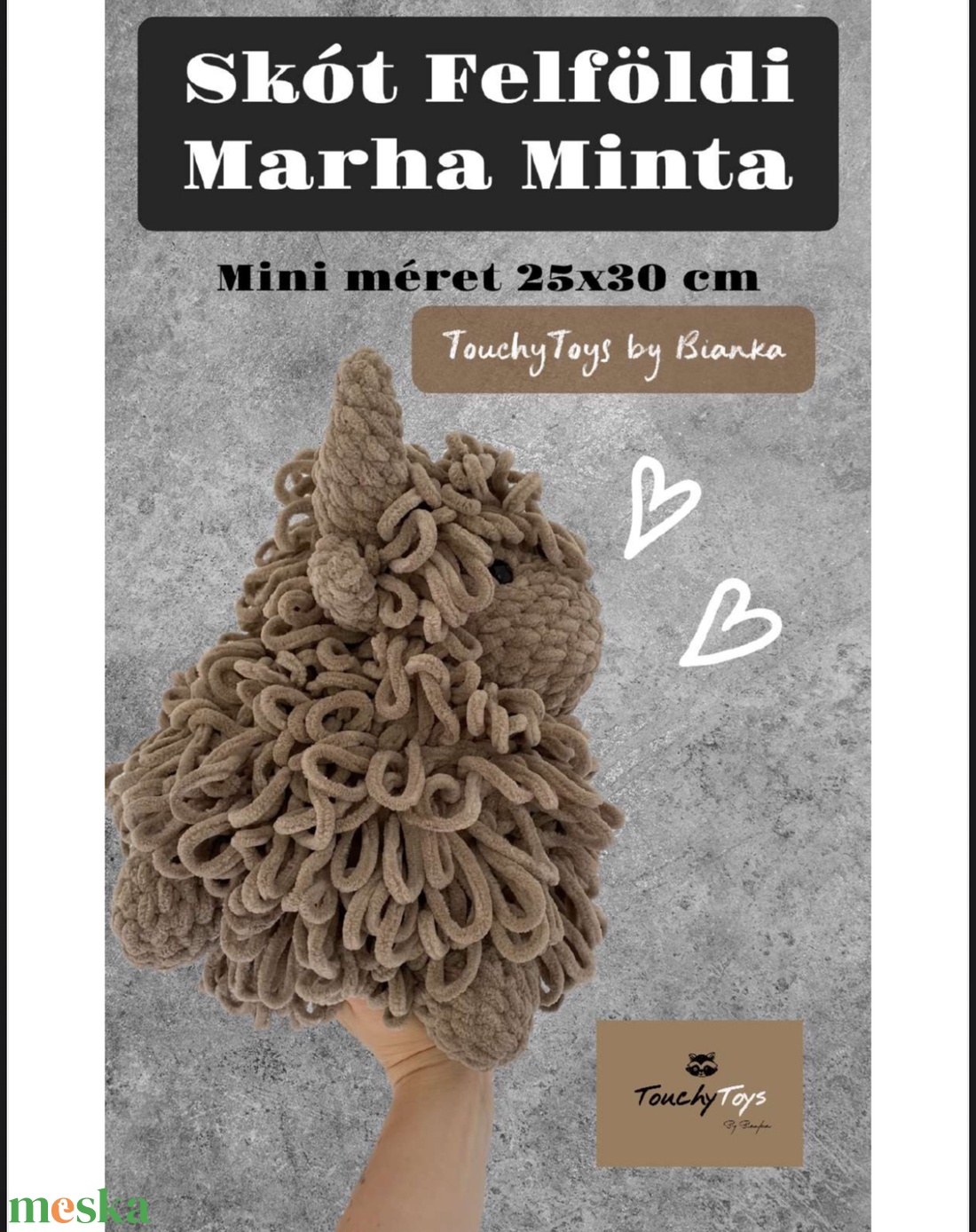 3in1 Skót Felföldi Marha/ Boci 3 méret horgolási mintája - diy (csináld magad) - szabásminta, útmutató - horgolási minta - Meska.hu 3in1 Skót Felföldi Marha/ Boci 3 méret horgolási mintája - diy (csináld magad) - szabásminta, útmutató - horgolási minta - Meska.hu