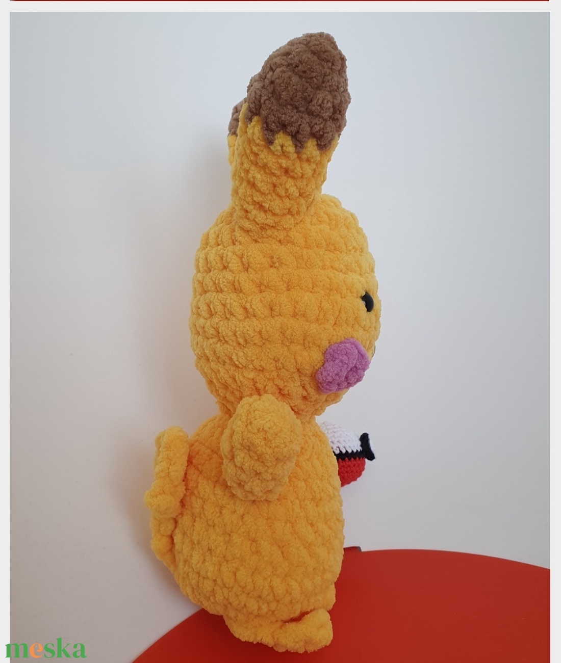 Pikachu horgolt amigurumi plüss játék - játék & sport - plüssállat & játékfigura - plüss mesefigurák - Meska.hu Pikachu horgolt amigurumi plüss játék - játék & sport - plüssállat & játékfigura - plüss mesefigurák - Meska.hu