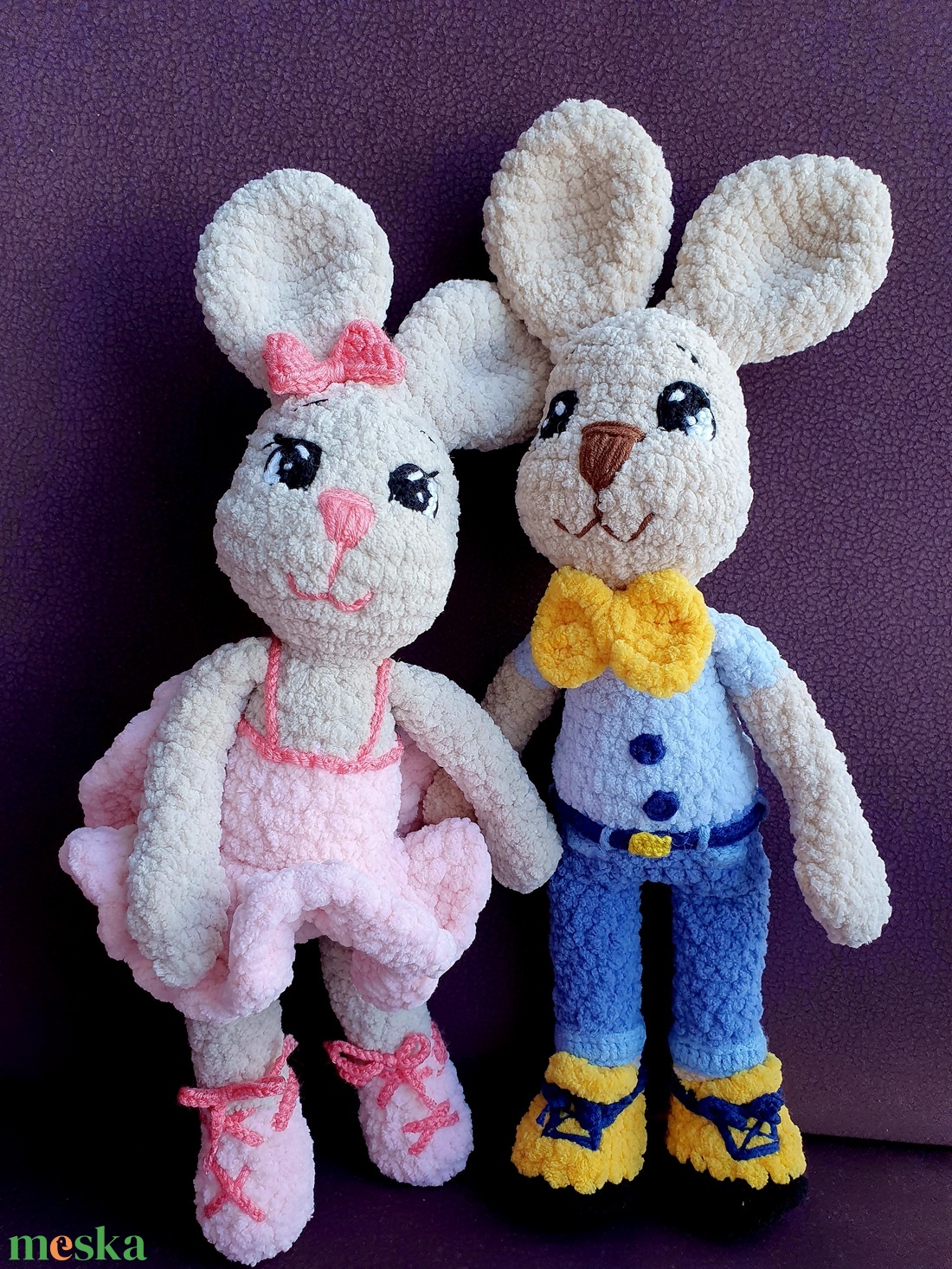 Horgolt amigurumi plüss nyuszi - játék & sport - plüssállat & játékfigura - nyuszi - Meska.hu Horgolt amigurumi plüss nyuszi - játék & sport - plüssállat & játékfigura - nyuszi - Meska.hu