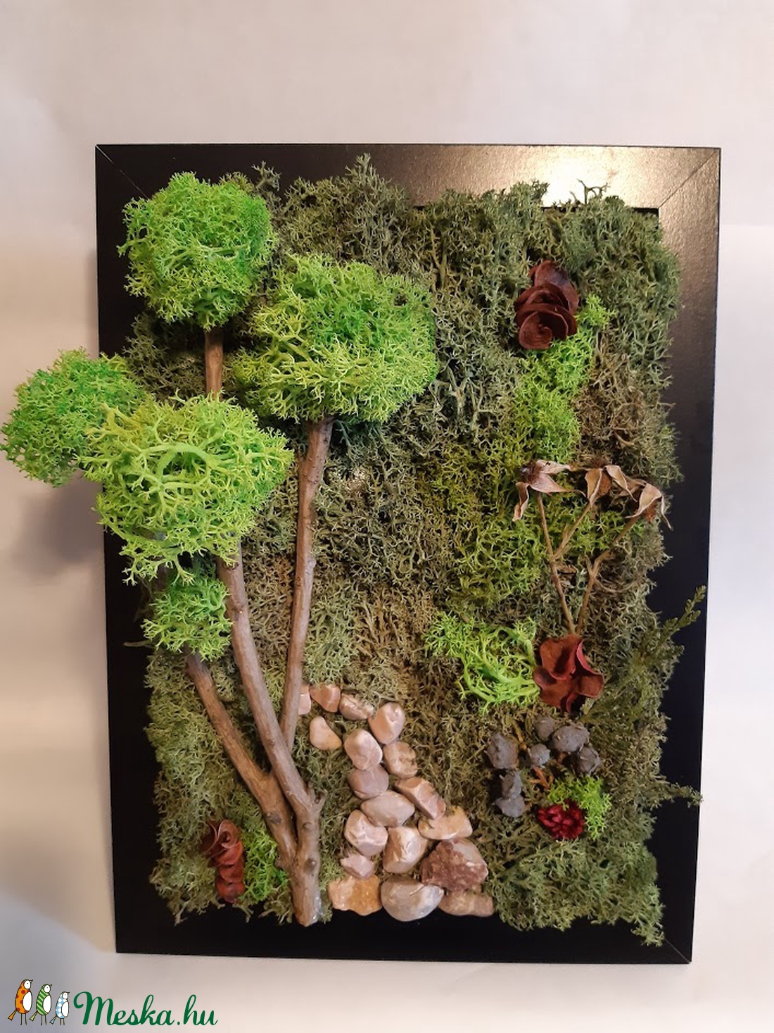 Zuzmó kép. Élő kép, örökzöld kép. - otthon & életmód - dekoráció - kép & falikép - Meska.hu