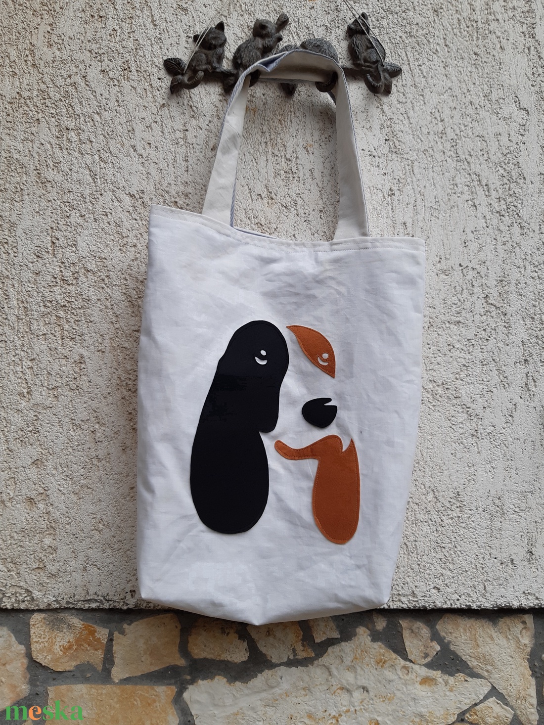 Spániel kutyás táska. Felejtsd el a műanyagot! - táska & tok - bevásárlás & shopper táska - shopper, textiltáska, szatyor - Meska.hu Spániel kutyás táska. Felejtsd el a műanyagot! - táska & tok - bevásárlás & shopper táska - shopper, textiltáska, szatyor - Meska.hu