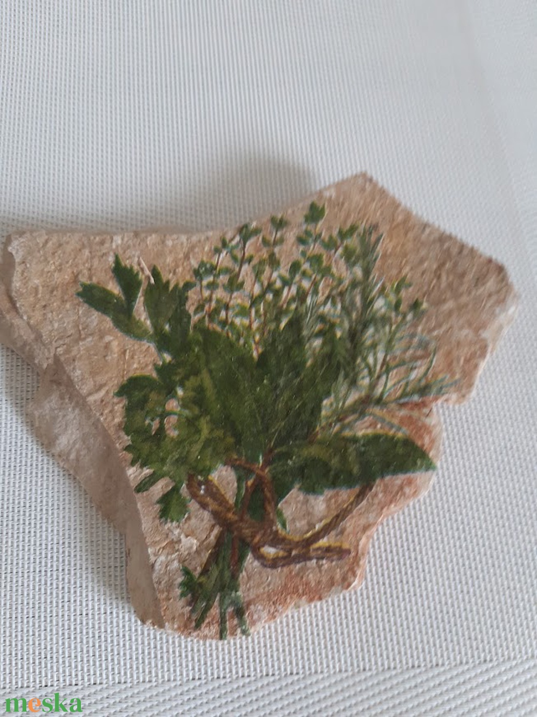 Mediterrán fűszerek, mediterrán kövön. - otthon & életmód - dekoráció - asztal és polc dekoráció - kavics & kő - Meska.hu Mediterrán fűszerek, mediterrán kövön. - otthon & életmód - dekoráció - asztal és polc dekoráció - kavics & kő - Meska.hu