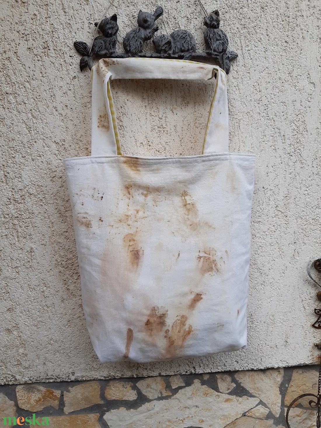 Felejtsd el a műanyagot! Növényi festéssel készült táska. - táska & tok - bevásárlás & shopper táska - shopper, textiltáska, szatyor - Meska.hu Felejtsd el a műanyagot! Növényi festéssel készült táska. - táska & tok - bevásárlás & shopper táska - shopper, textiltáska, szatyor - Meska.hu