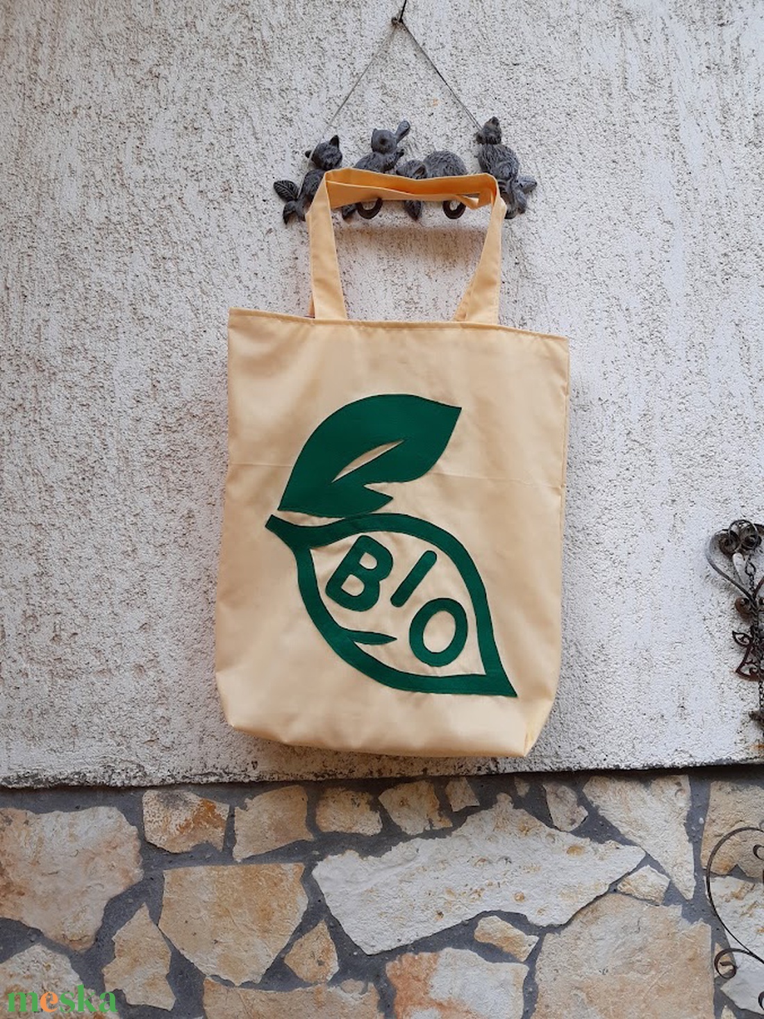 Felejtsd el a műanyagot! Bio táska. - táska & tok - bevásárlás & shopper táska - shopper, textiltáska, szatyor - Meska.hu