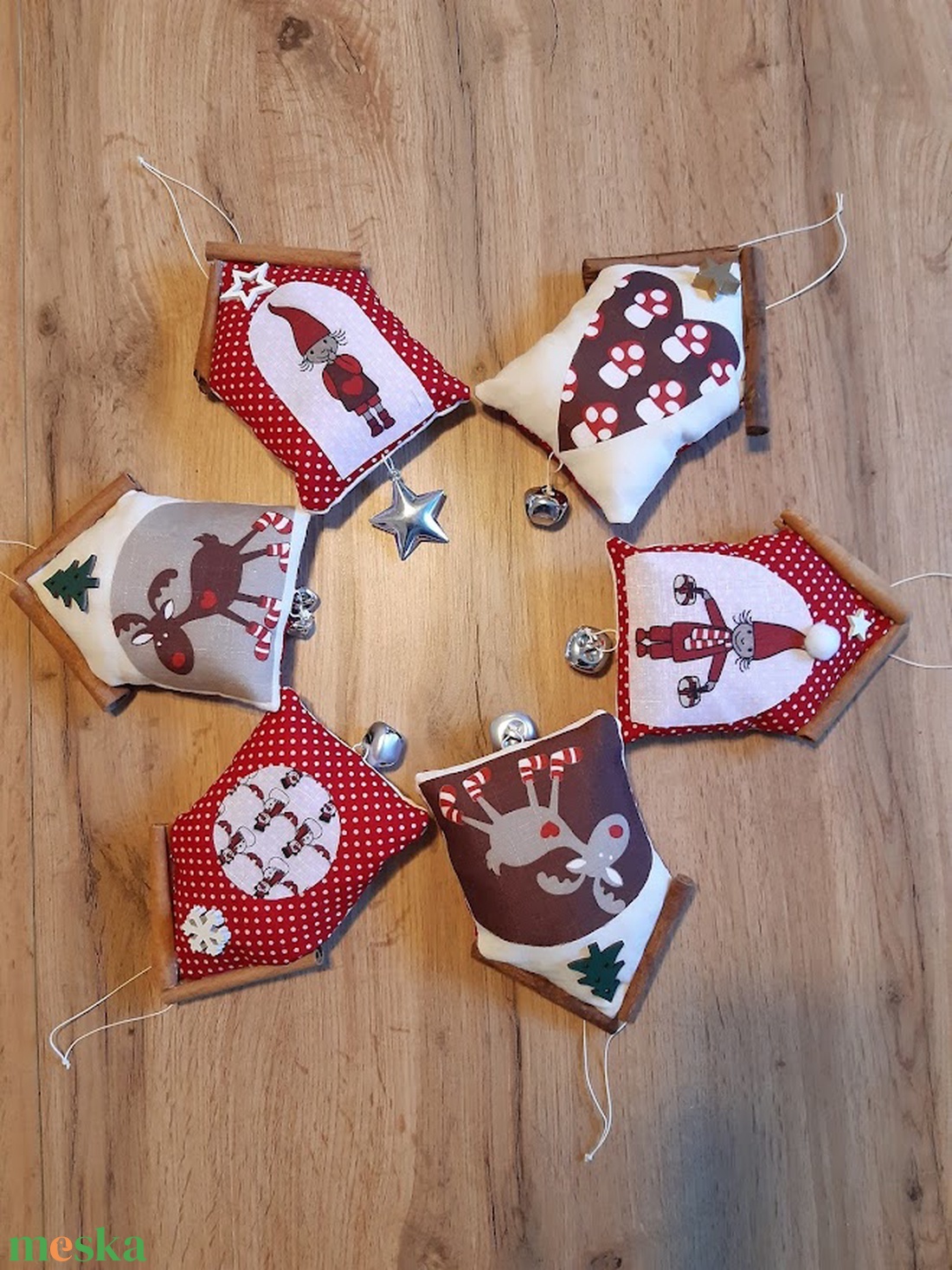 Karácsonyi díszek - karácsony - karácsonyi lakásdekoráció - karácsonyfadíszek - Meska.hu