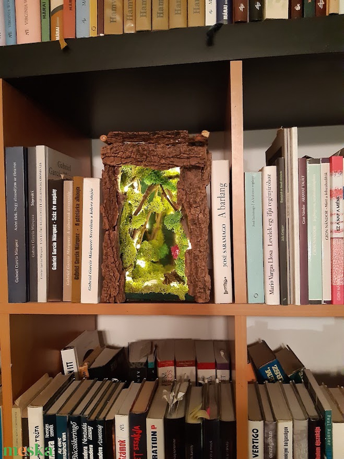 Könyvkuckó, Book Noot, Diorama, Varázserdő - otthon & életmód - dekoráció - asztal és polc dekoráció - zuzmódekoráció, mohadekoráció - Meska.hu Könyvkuckó, Book Noot, Diorama, Varázserdő - otthon & életmód - dekoráció - asztal és polc dekoráció - zuzmódekoráció, mohadekoráció - Meska.hu
