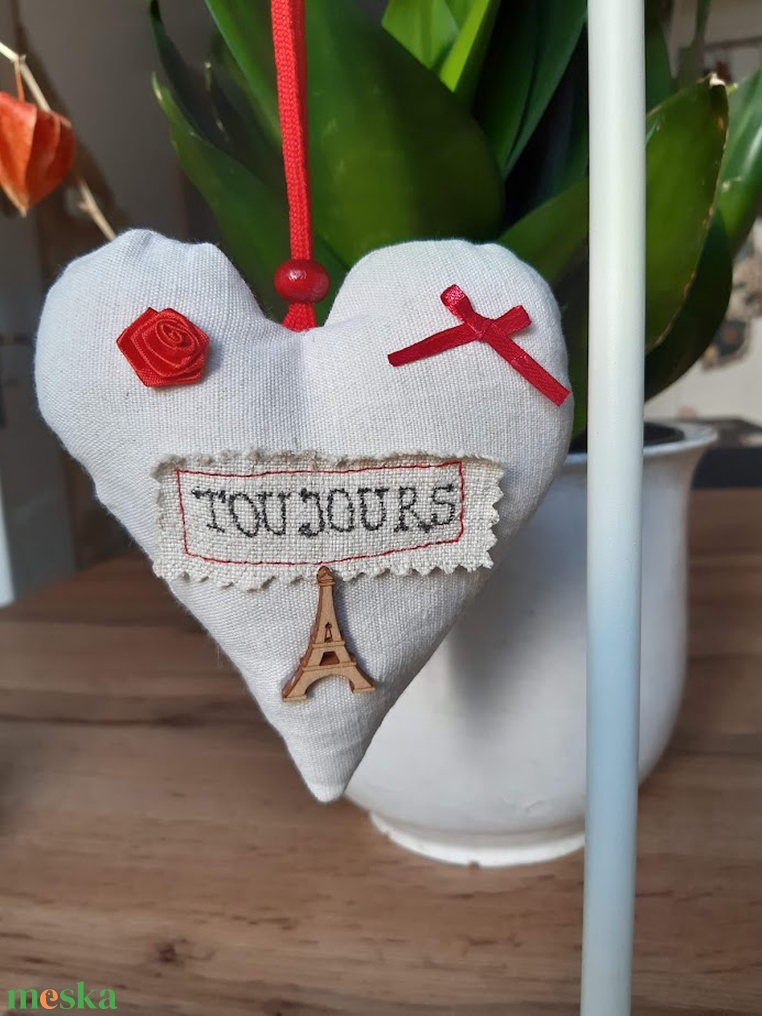 Szerelmes francia szívek - otthon & életmód - dekoráció - dísztárgy - Meska.hu Szerelmes francia szívek - otthon & életmód - dekoráció - dísztárgy - Meska.hu