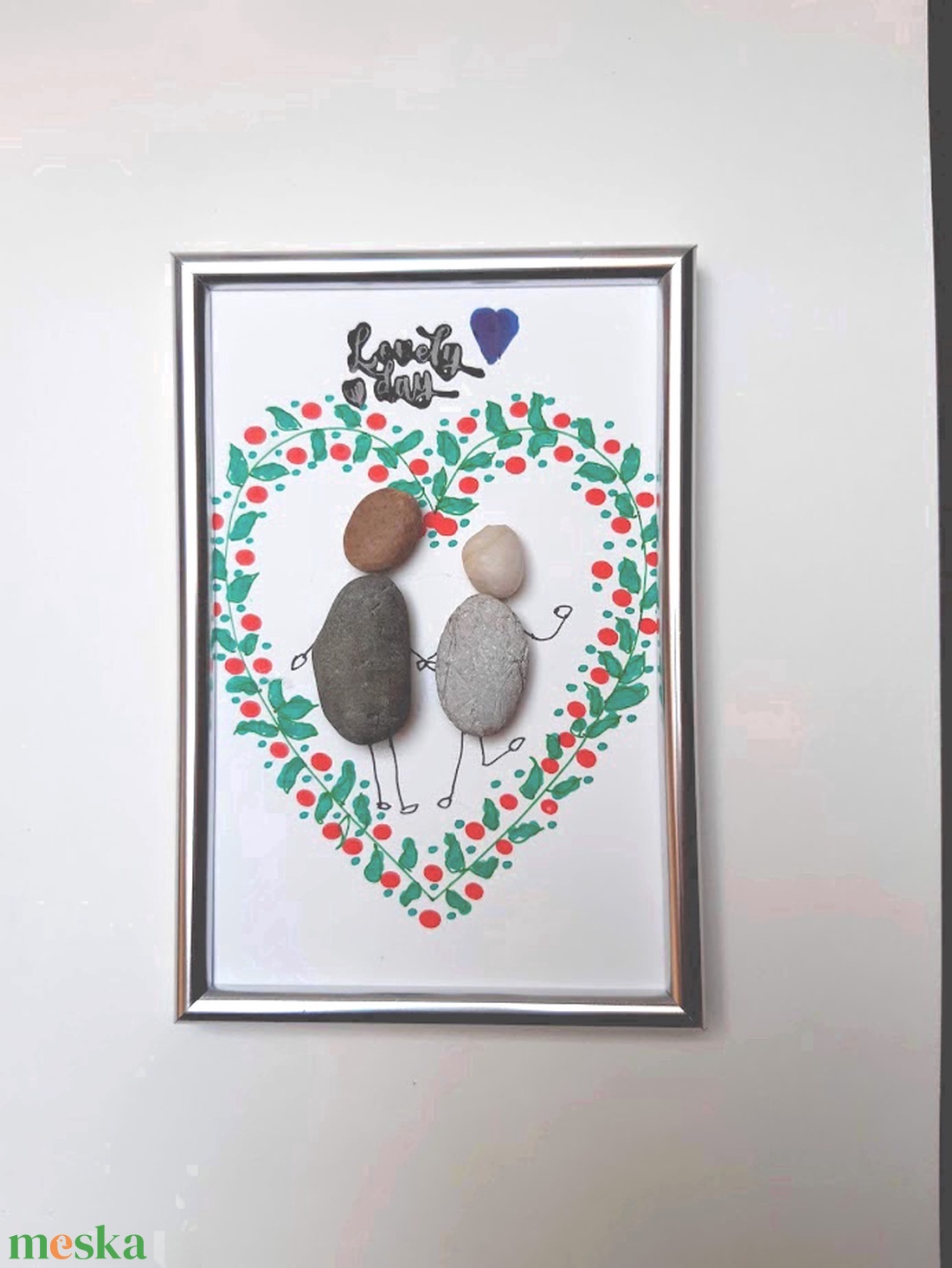 Szép napot! - kavicskép - otthon & életmód - dekoráció - kép & falikép - kavics kép - Meska.hu