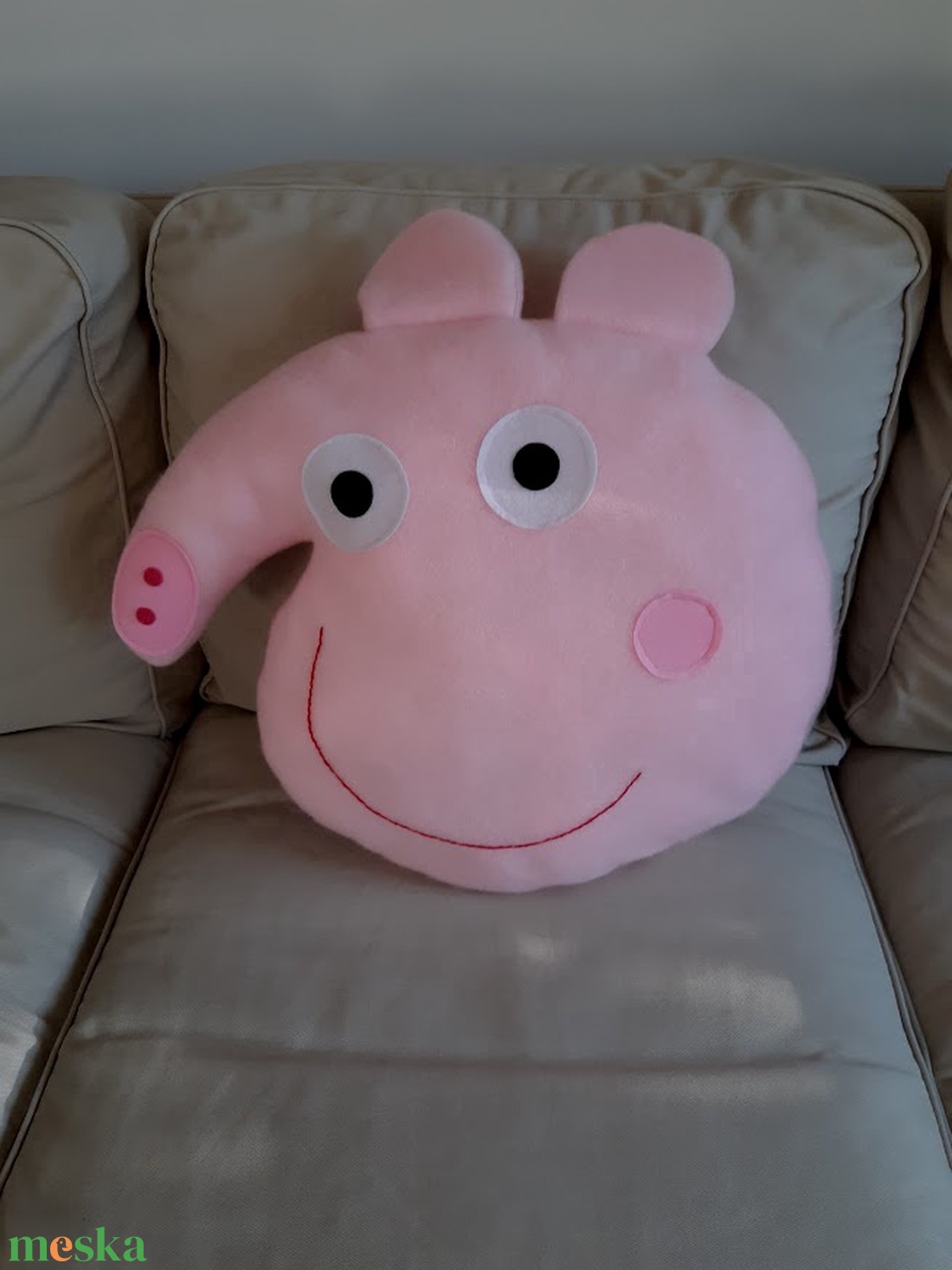 Peppa malac párna - otthon & életmód - babaszoba, gyerekszoba - gyerek díszpárna - Meska.hu