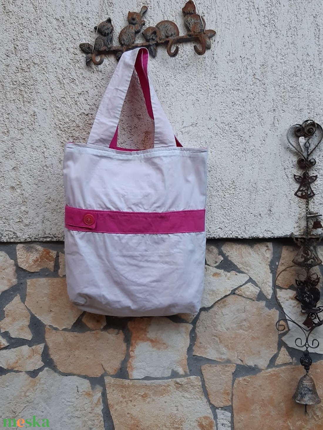 Felejtsd el a műanyagot! Nem mindennapi táska a mindennapokra. - táska & tok - bevásárlás & shopper táska - shopper, textiltáska, szatyor - Meska.hu