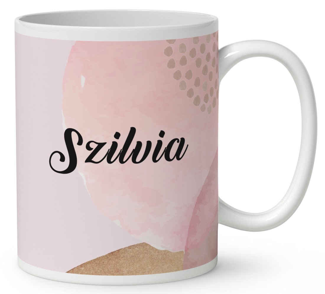 Kérd a Neveddel - Pici cica gombolyaggal mintás bögre - otthon & életmód - konyhafelszerelés, tálalás - tálalás - bögre & csésze - Meska.hu