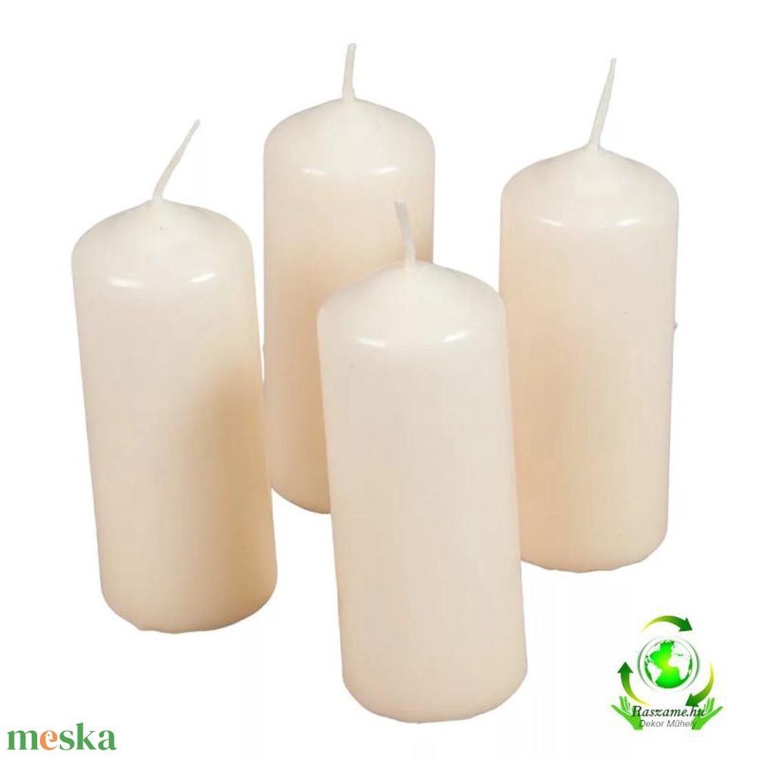 Mártott henger gyertya 40x100 mm - krém - kellékek & szerszámok - dekorációs kellékek - dekorációs gyertya - Meska.hu Mártott henger gyertya 40x100 mm - krém - kellékek & szerszámok - dekorációs kellékek - dekorációs gyertya - Meska.hu