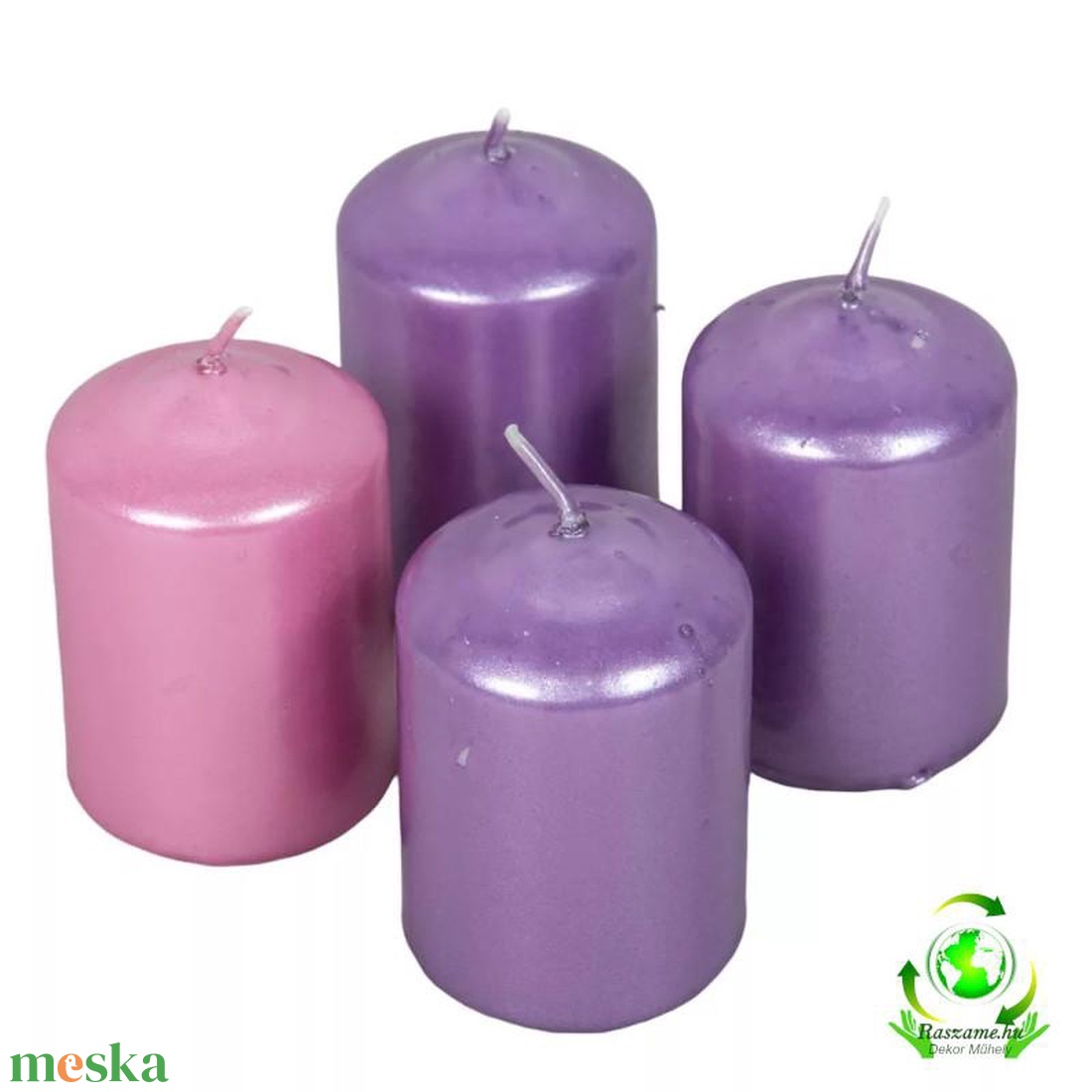 Metál henger gyertya szett 50x75mm - 3lila 1rózsaszín - kellékek & szerszámok - dekorációs kellékek - dekorációs gyertya - Meska.hu Metál henger gyertya szett 50x75mm - 3lila 1rózsaszín - kellékek & szerszámok - dekorációs kellékek - dekorációs gyertya - Meska.hu