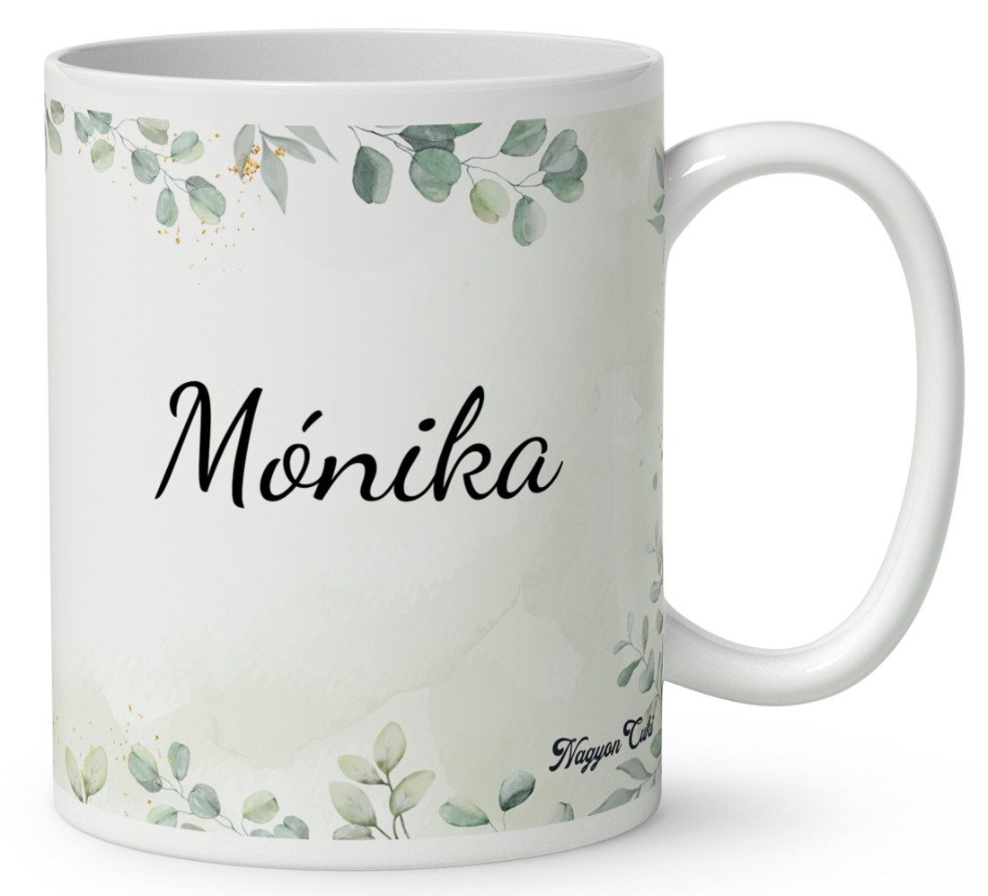 Névvel kérhető - Tavasz hírnöke, a mezei nyuszi mintás bögre - otthon & életmód - konyhafelszerelés, tálalás - tálalás - bögre & csésze - Meska.hu