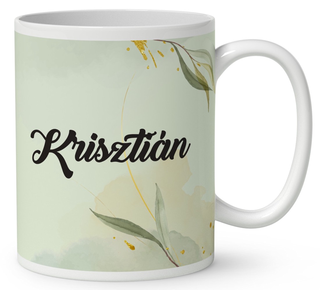 Kérd a Neveddel - Cuki breki béka mintás bögre - otthon & életmód - konyhafelszerelés, tálalás - tálalás - bögre & csésze - Meska.hu