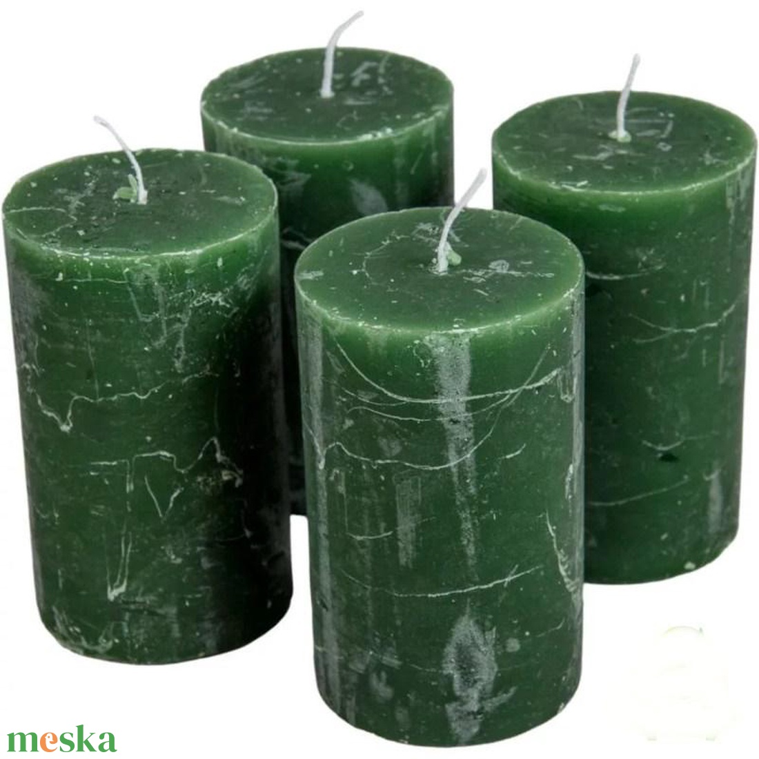 Rusztikus gyertya 60 x 100 mm - moha zöld szett - kellékek & szerszámok - dekorációs kellékek - dekorációs gyertya - Meska.hu Rusztikus gyertya 60 x 100 mm - moha zöld szett - kellékek & szerszámok - dekorációs kellékek - dekorációs gyertya - Meska.hu