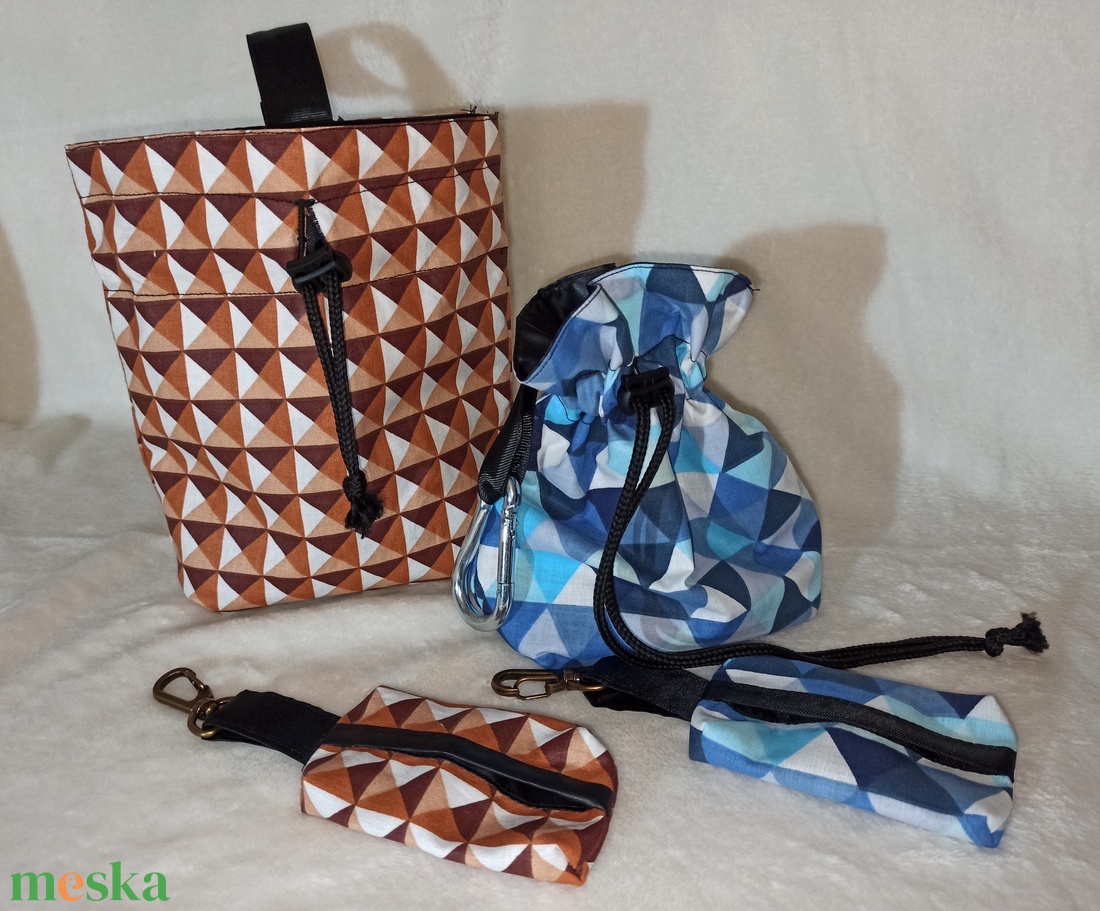 Jutalomfalat és kutyapiszok zacskó tartó szettben - otthon & életmód - kisállatoknak - kutyáknak - jutalomfalat tartó - Meska.hu