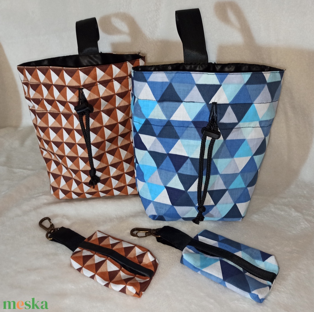 Jutalomfalat és kutyapiszok zacskó tartó szettben - otthon & életmód - kisállatoknak - kutyáknak - jutalomfalat tartó - Meska.hu