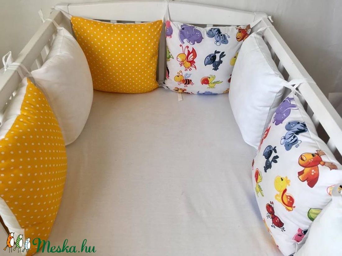  Napsárga  rácsvédő párna szett 6 db-os -  - Meska.hu