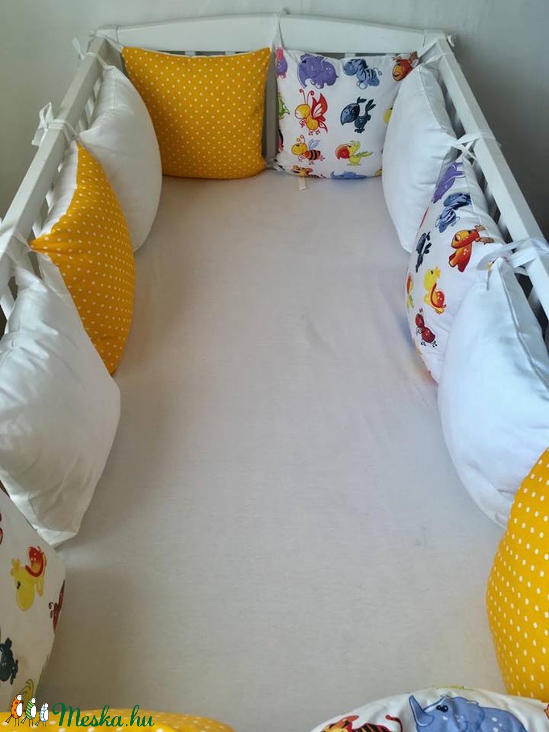  Napsárga  rácsvédő párna szett 6 db-os -  - Meska.hu